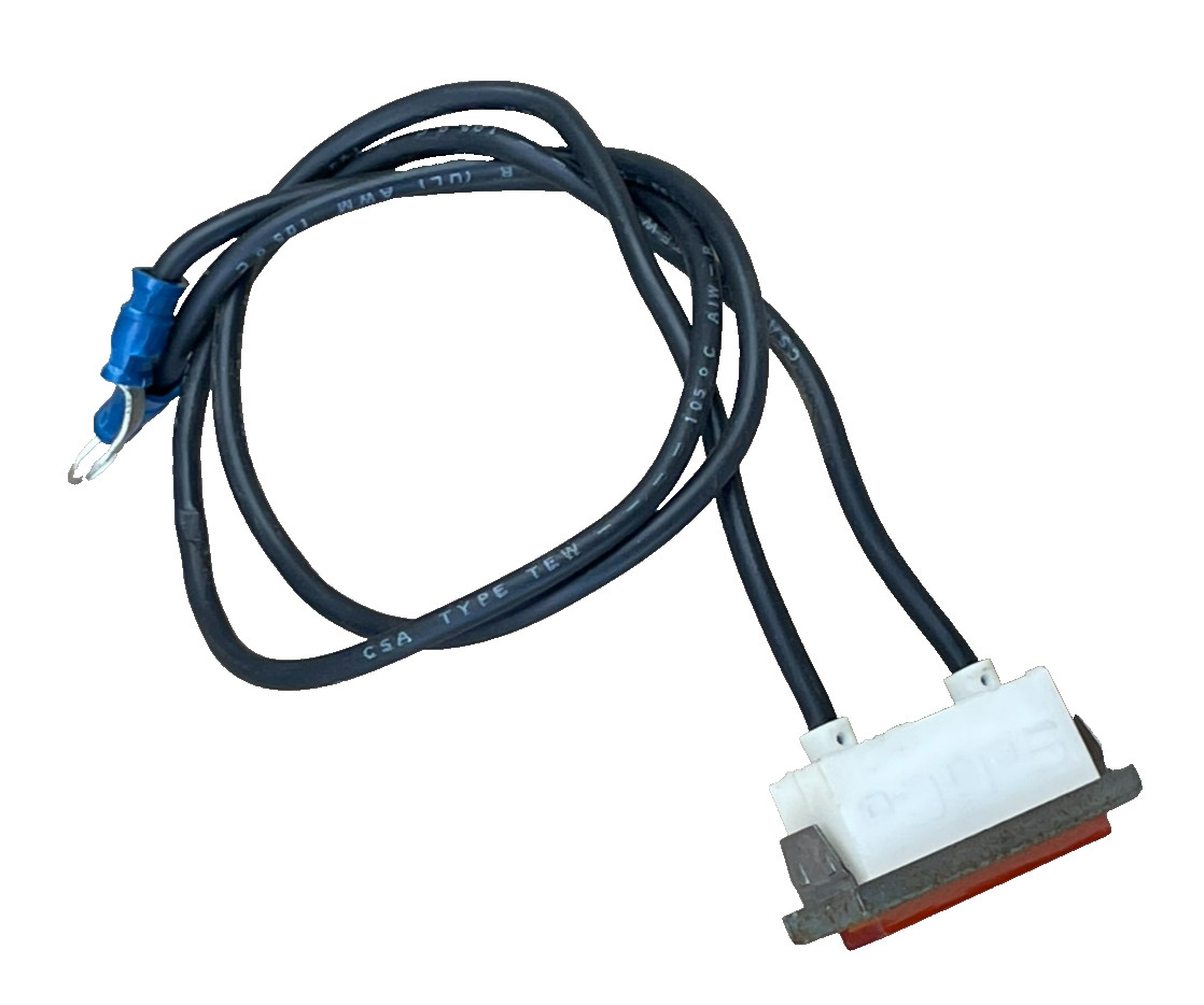 SoLiCo 125V Indicator Ligh Orange, 2 Wire Lead- Panel Mount