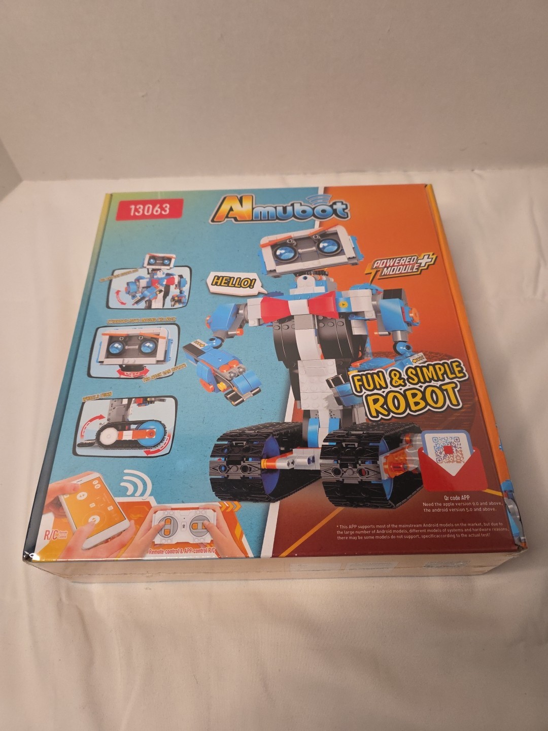 OKK STEM Almubot Robot Kids Building Block Toys Remote & APP Controlled Engine