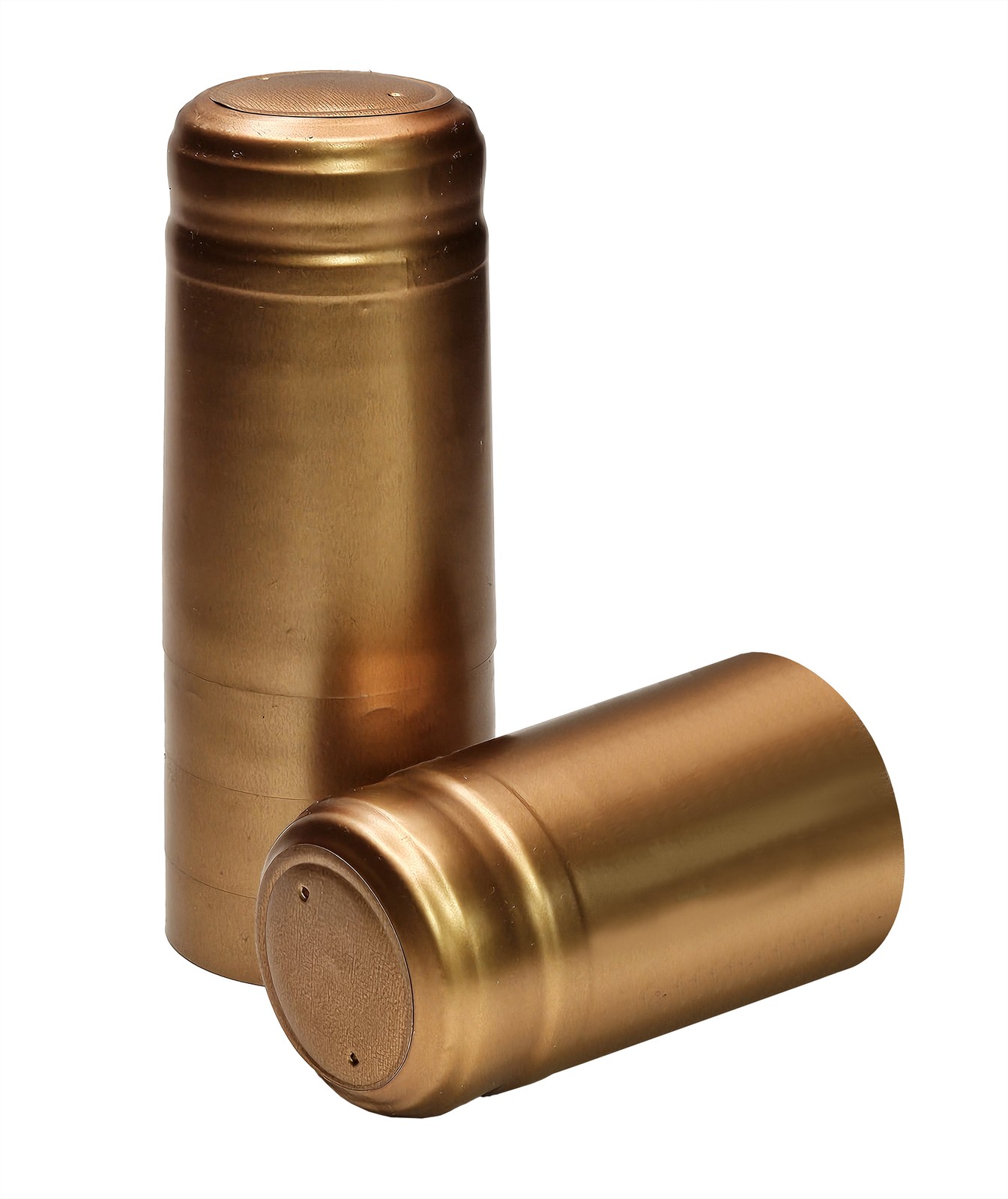1 X Bronze PVC Shrink Capsules- 30 Per Bag