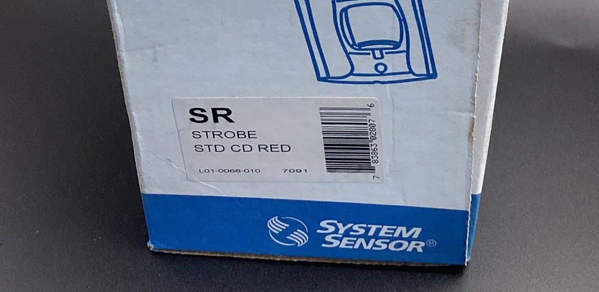 Spectra Alert Advance SR Strobe STD CD Red New Open Box