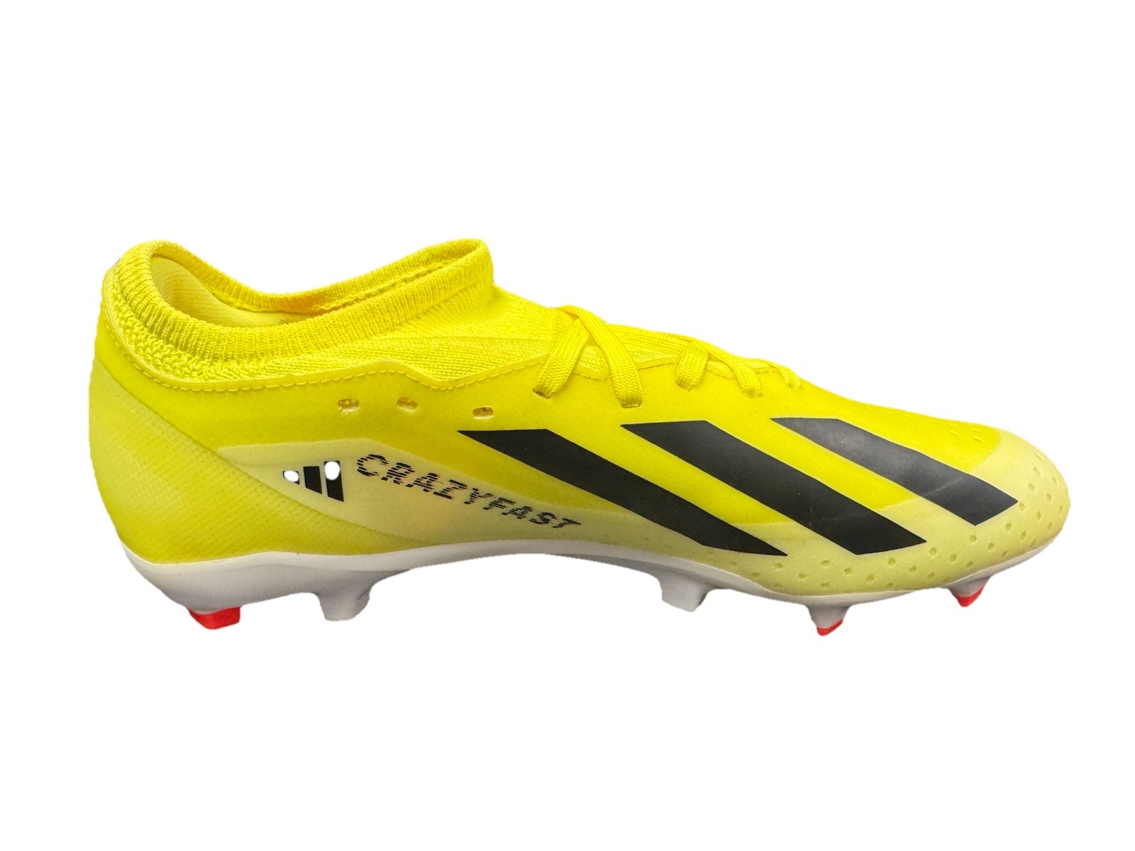 adidas x Crazyfast League FG Soccer Cleats Mens 12.5 Team Solar Yellow IG0605