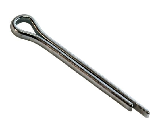 Cotter Pin 3/16 x 1-1/2 Carbon Steel Zinc Clear (200 Pieces)