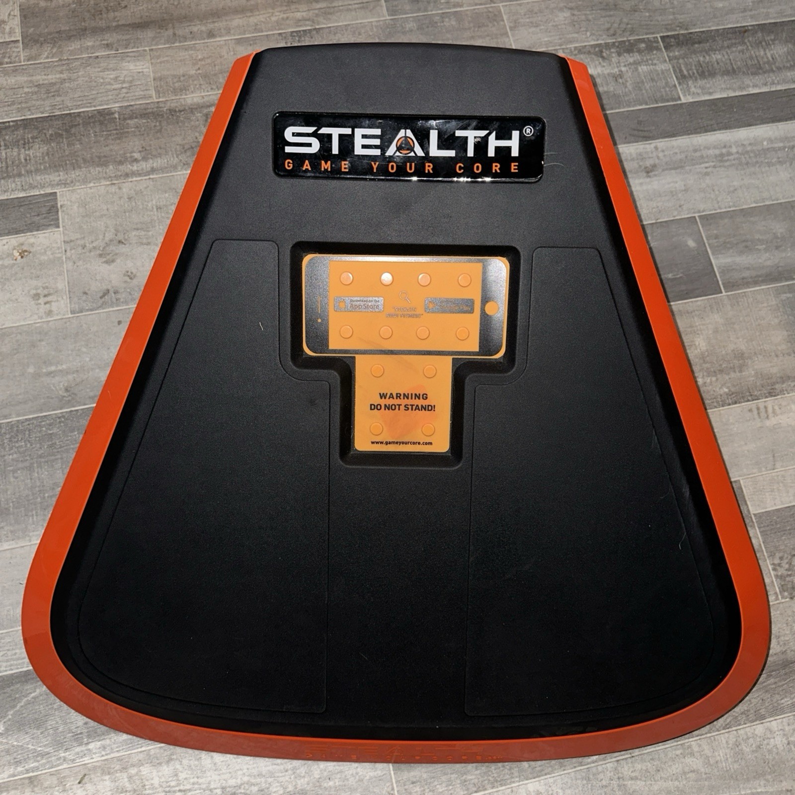 Stealth Game Your Core Planking Board Whole Body Exercise Ab Trainer Orange Nice