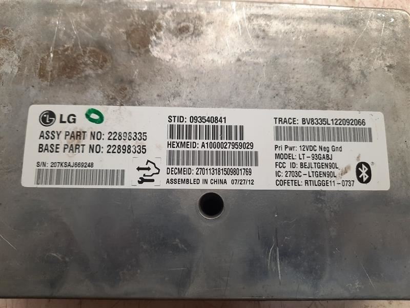 2013 Sierden15 Onstar Module Sku#3508799