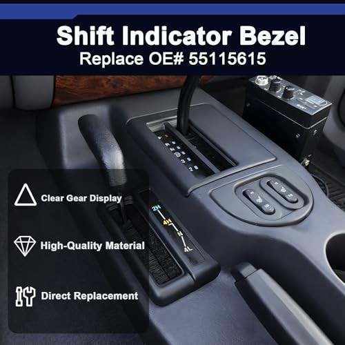 55115615 Automatic Transmission Floor Shift Indicator Bezel Shifter Cover
