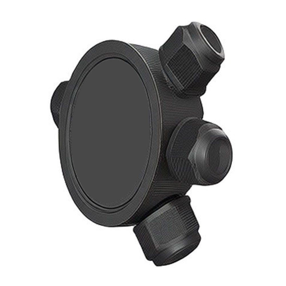 Compact IP68 Junction Box 110x72mm Black Plastic for Wet or Dry Environments
