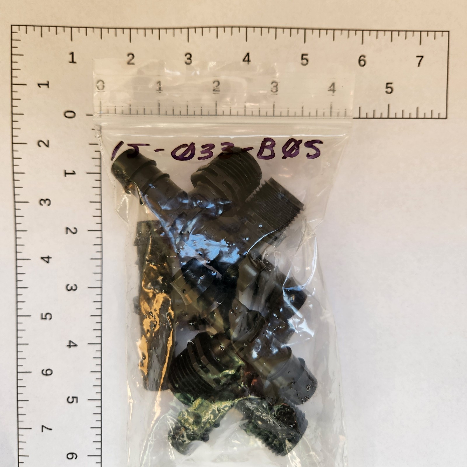 Irrigation Tee 1/2 in. MPT x Barb (5 Count)