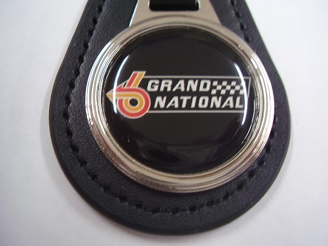 BUICK GRAND NATIONAL    KEY CHAIN   LEATHER FOB