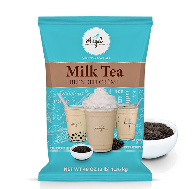 Angel Specialty Products Bubble Tea Boba Drink Frappe Mixes Taro Milk Tea Matcha