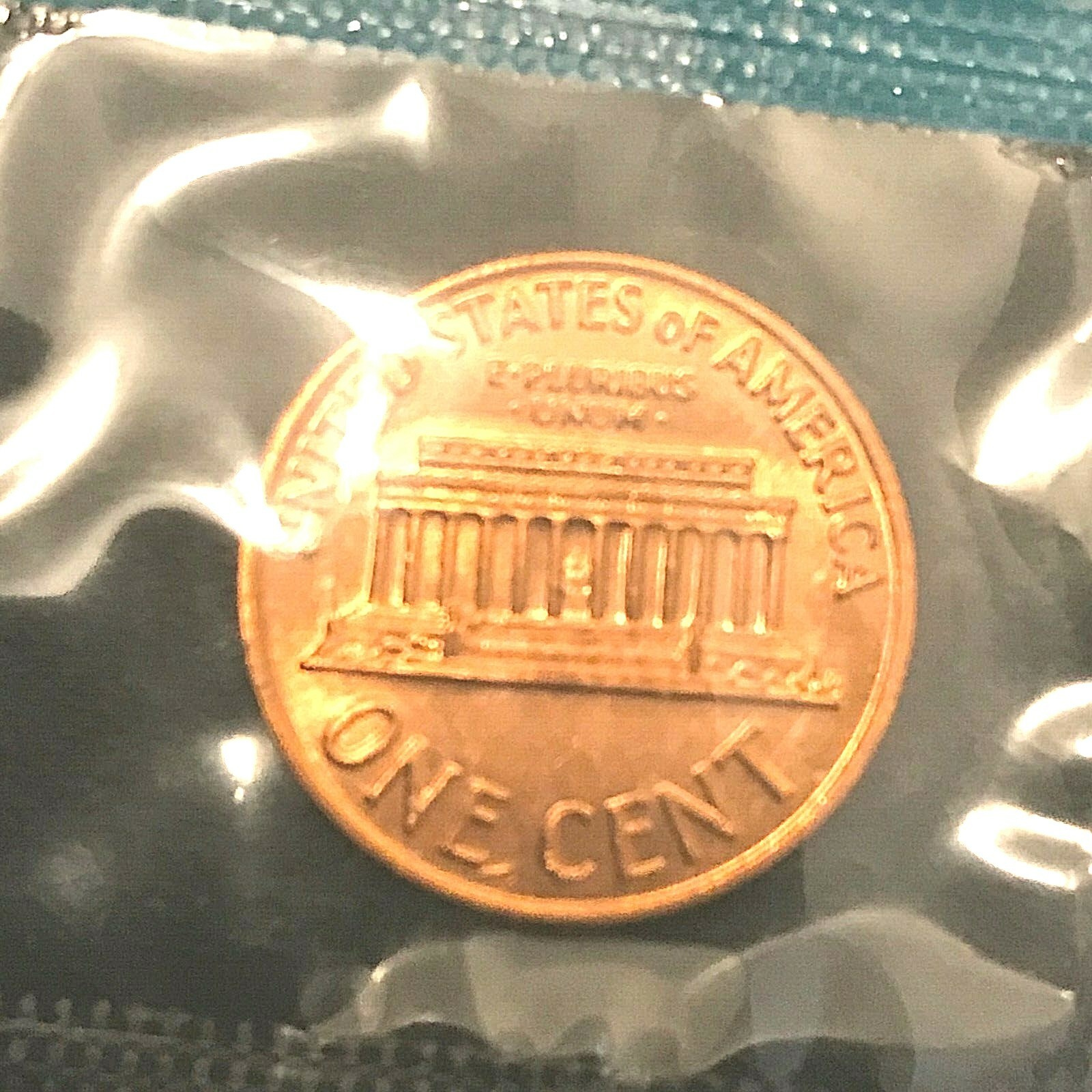 1971 P Lincoln Cent Grading Choice Uncirculated in Mint Cello