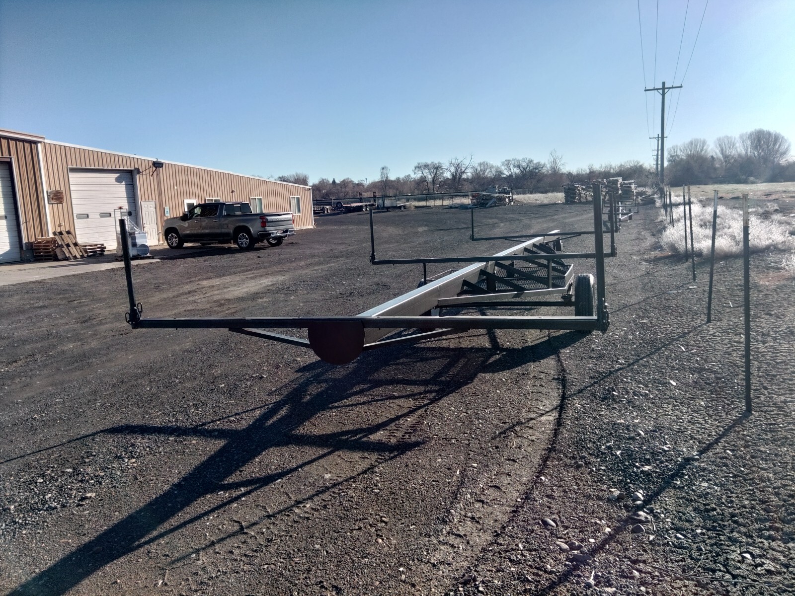 Irrigation Pipe trailer