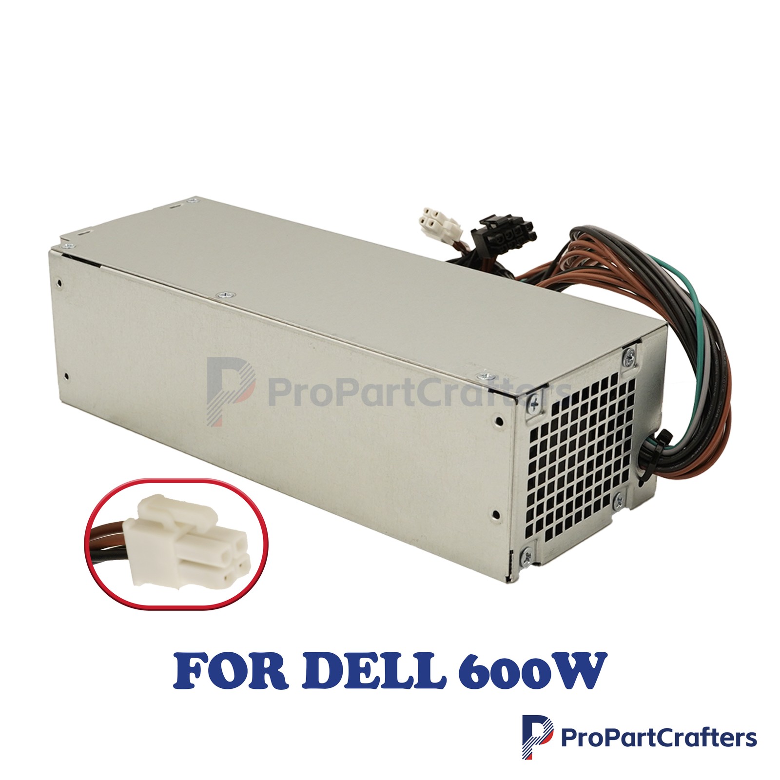 New FITS Dell 600W 7080MT 8940 7060 5060 G5-5090 3650 3656 Power Supply 0T8M40