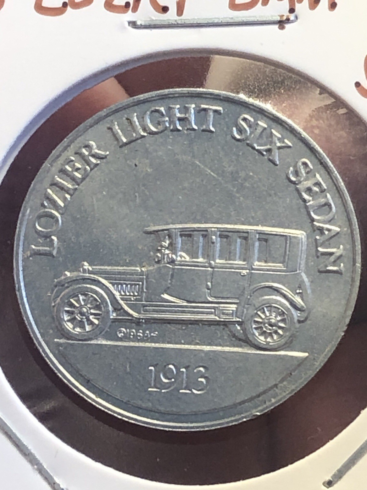 Advertisement Token - 1969 Sunoco Coin Series #1 - 1913 Lozier Light Six Sedan