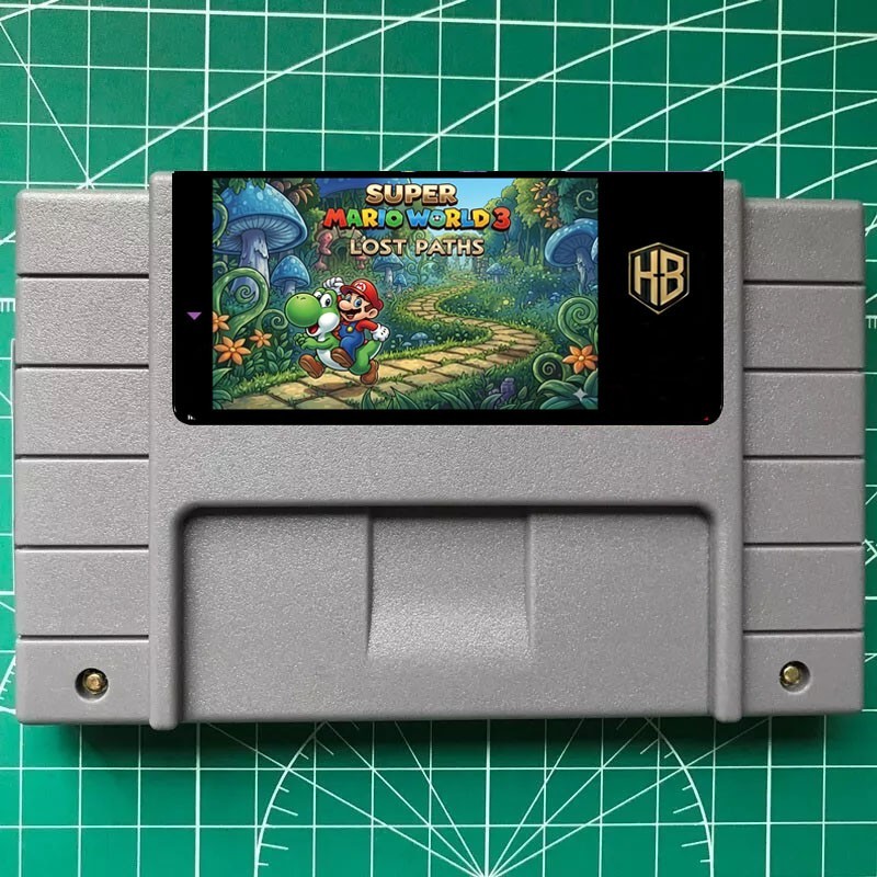 Lost Paths Play On SNES Console USA/Version