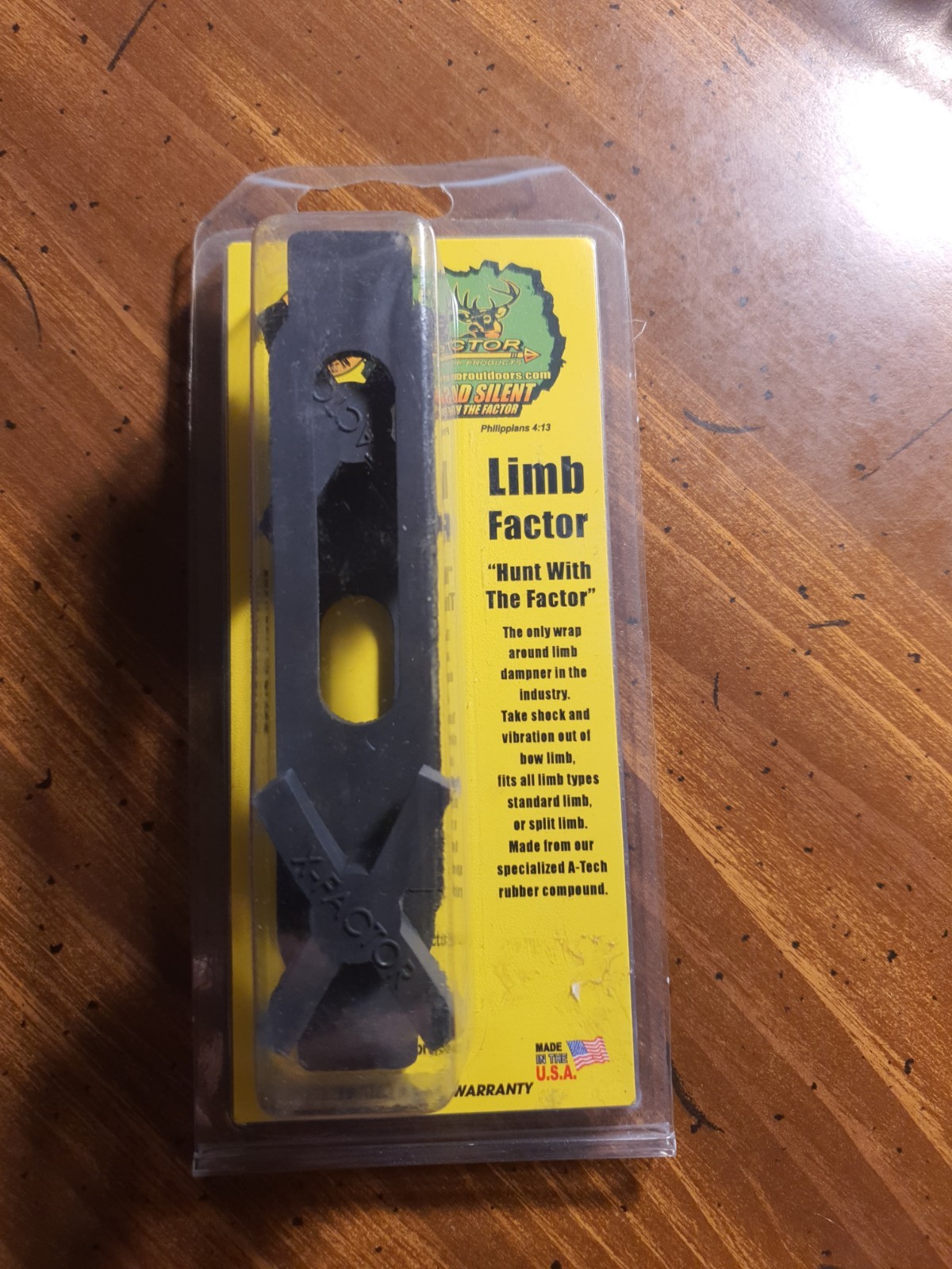 X-Factor Limb Factor Limb Dampener Split limb or Standard limb Bow Black