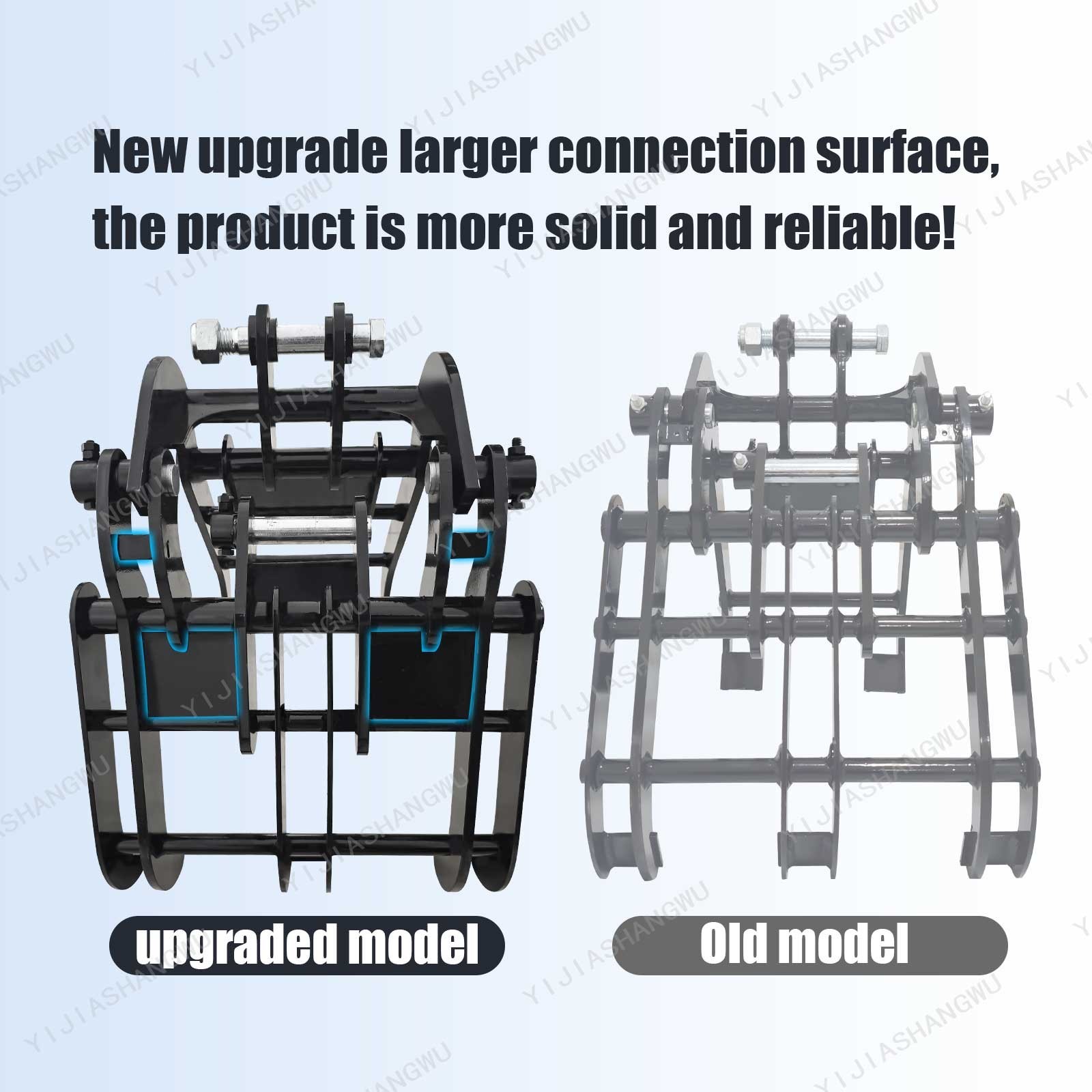 Grabber Attachment for 1 ton -1.5tons Mini Excavator Small Digger