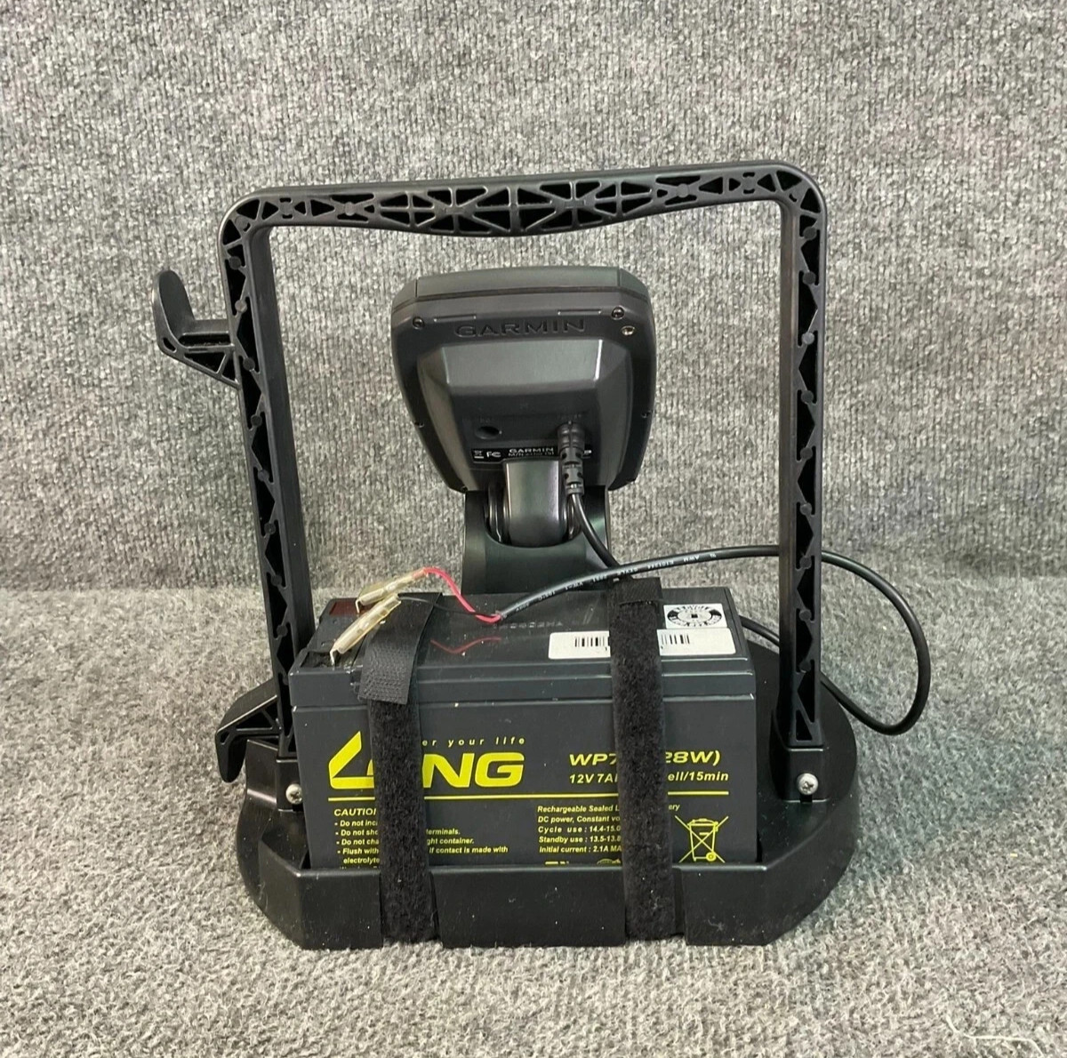 Garmin Echo 151 Fishing Sonar Depth Finder 200W Used Bundle