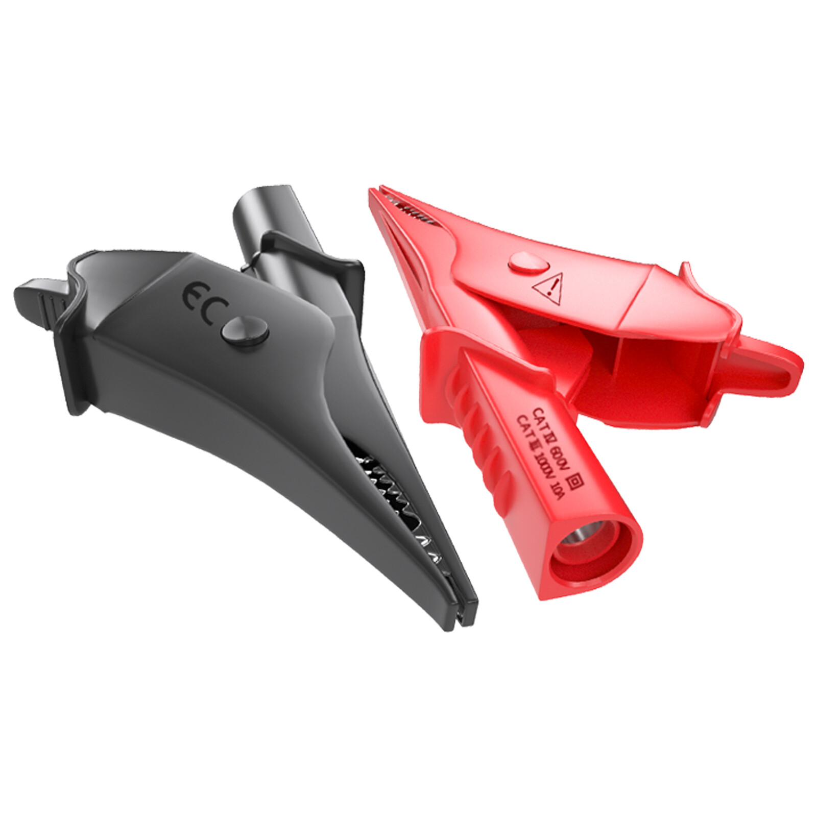 Heavy Duty Alligator Clip Full Insulated Safe Crocodile Clip 4mm Banana Socket