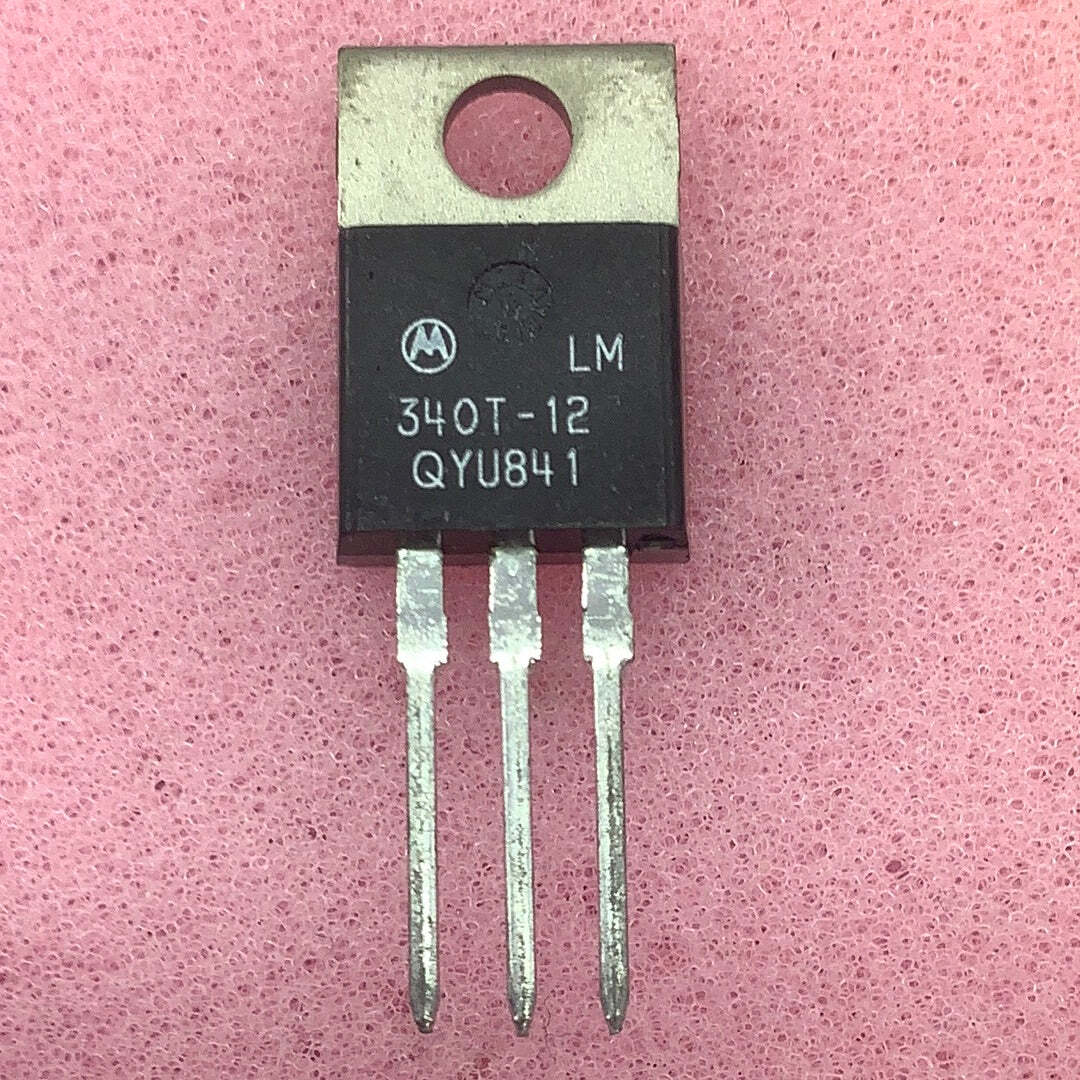 LM340T-12 - MOTOROLA - MOTOROLA - 12V Positive Voltage Regulator