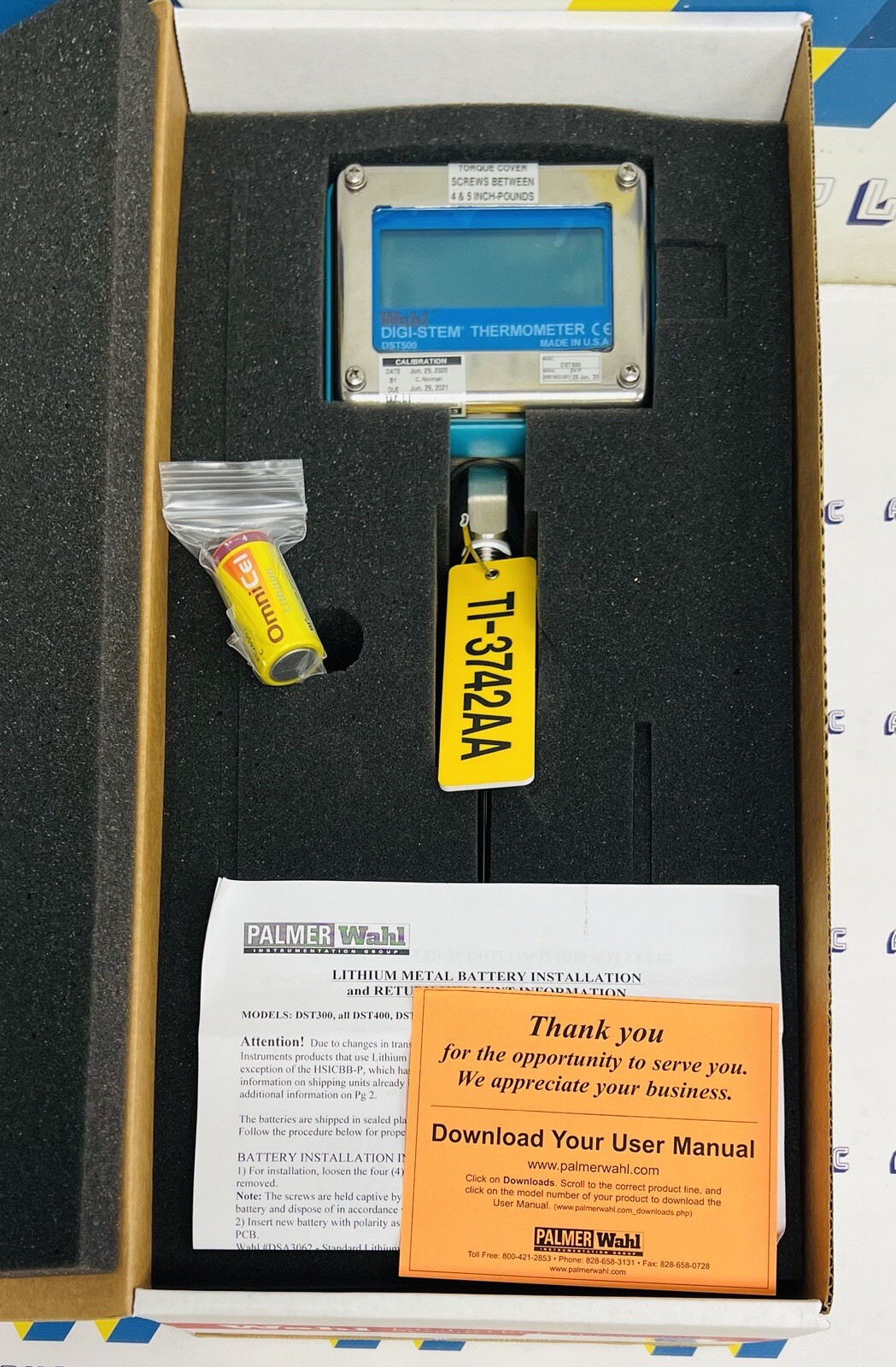 Palmer Wahl DST500 Digi-Stem RTD Thermometer