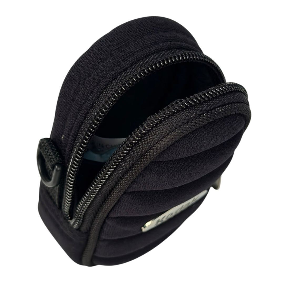Kodak Gear Silverado P01 Small Pouch Black Micro Case with Shoulder Strap