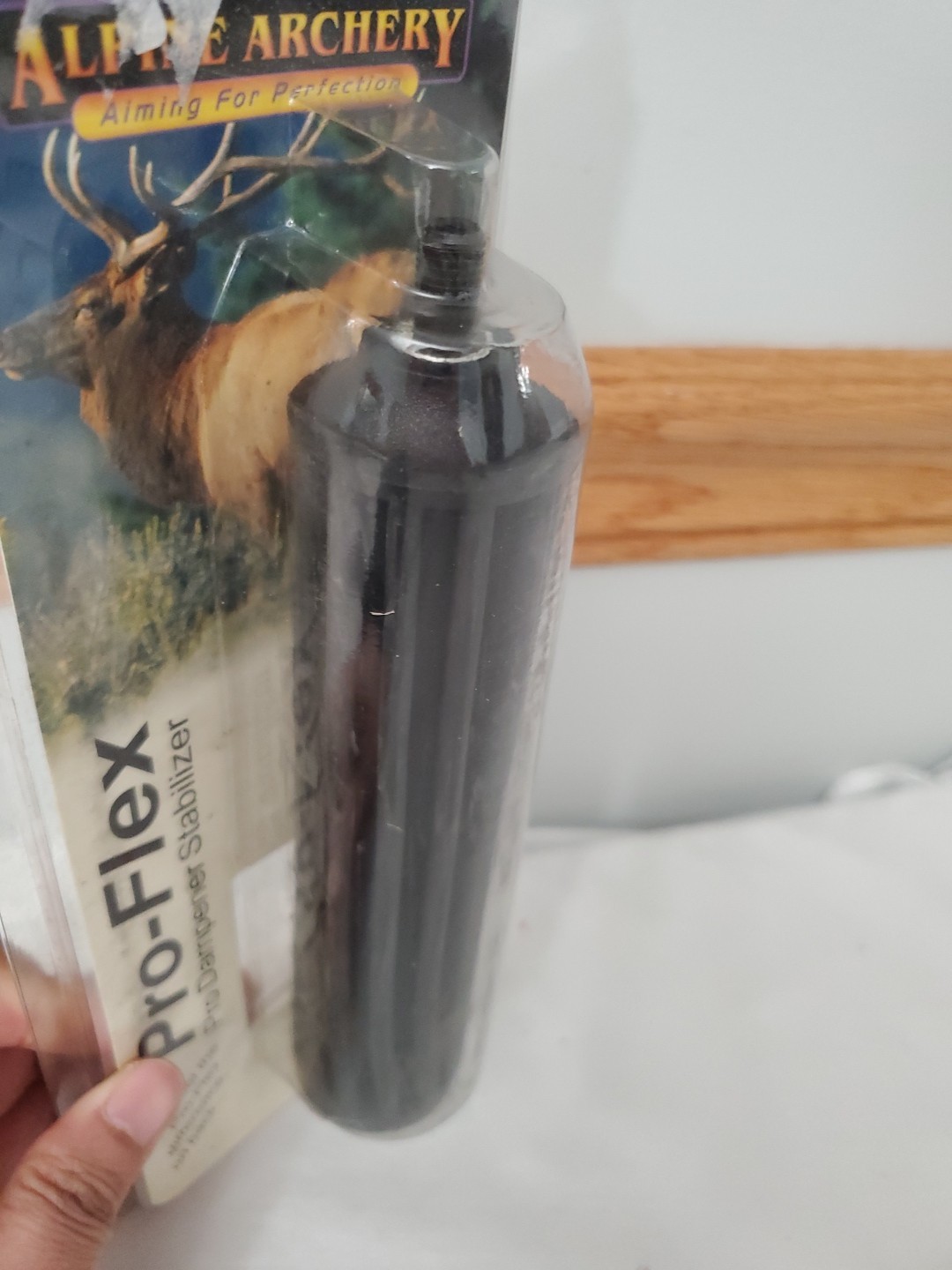 Alpine Archery Pro-Flex Pro Dampener Stabilizer 7" New In Package Black