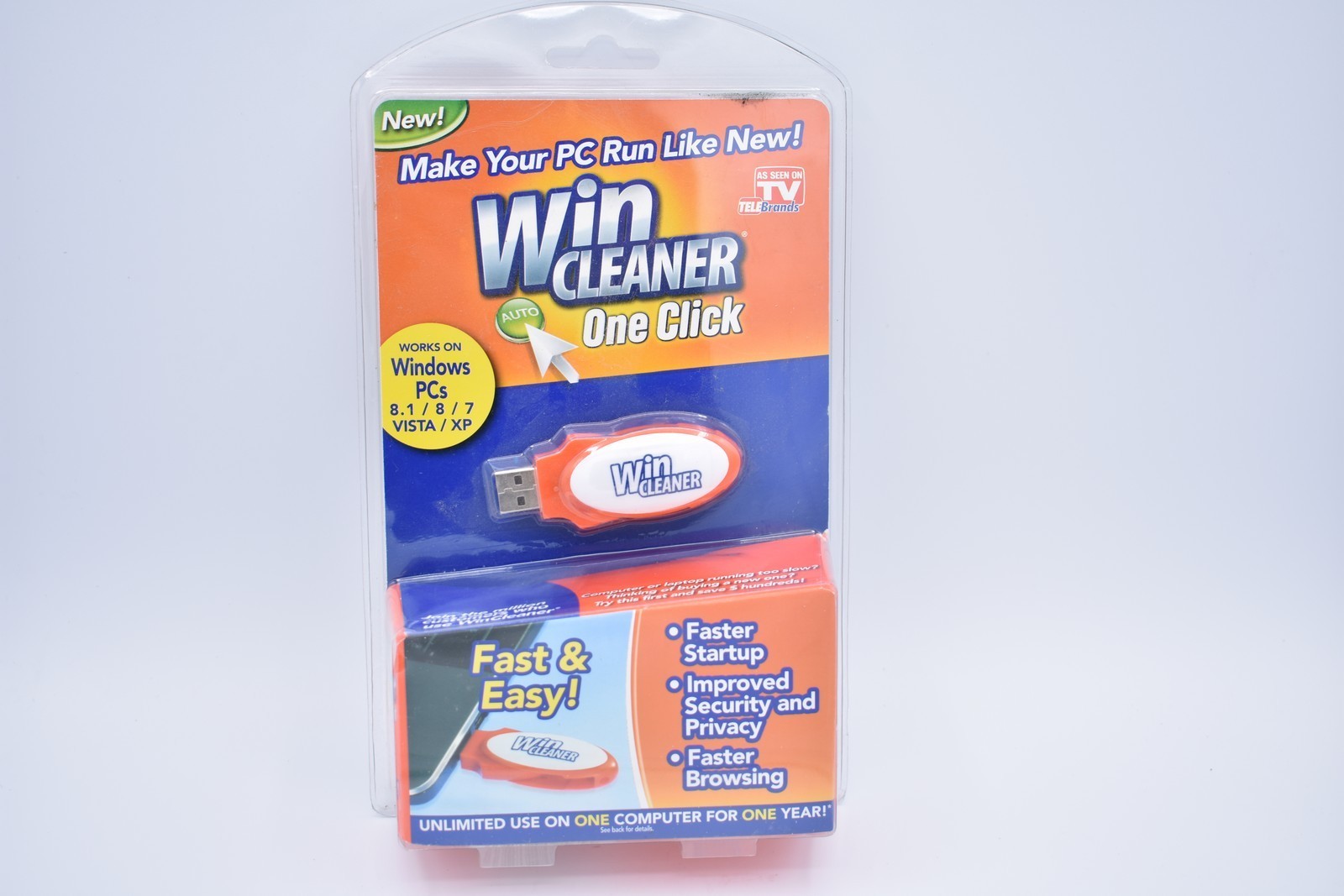Win Cleaner One Click Professional USB Computer Clean Repair for PC Laptop