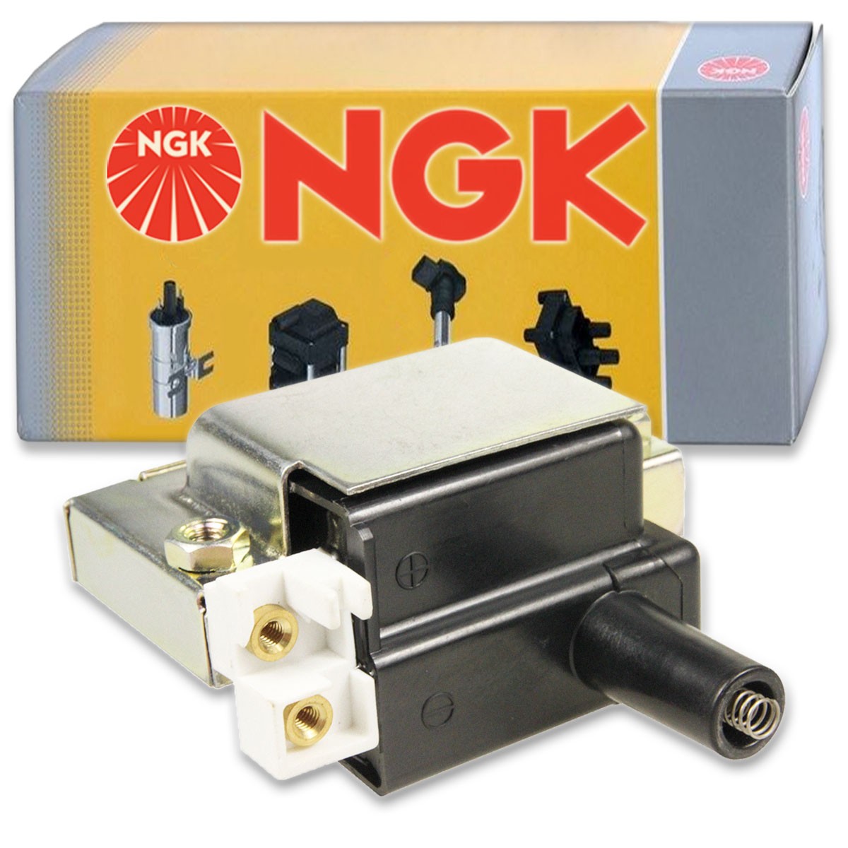 1 pc NGK Ignition Coil for 1992-2000 Honda Civic 1.6L 1.5L L4 - Spark Plug sv