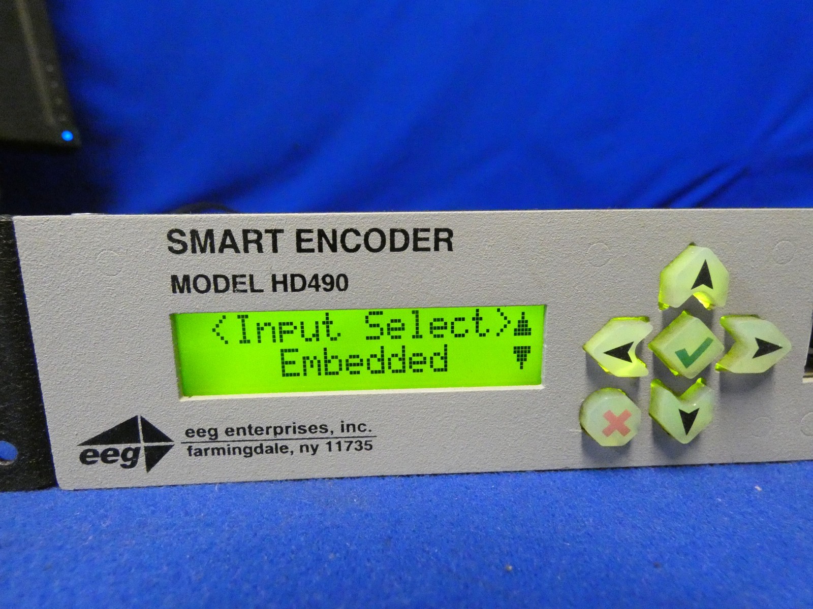 EEG HD490 Smart Encoder Closed Captioning Solution (Powers on NO Login Info)