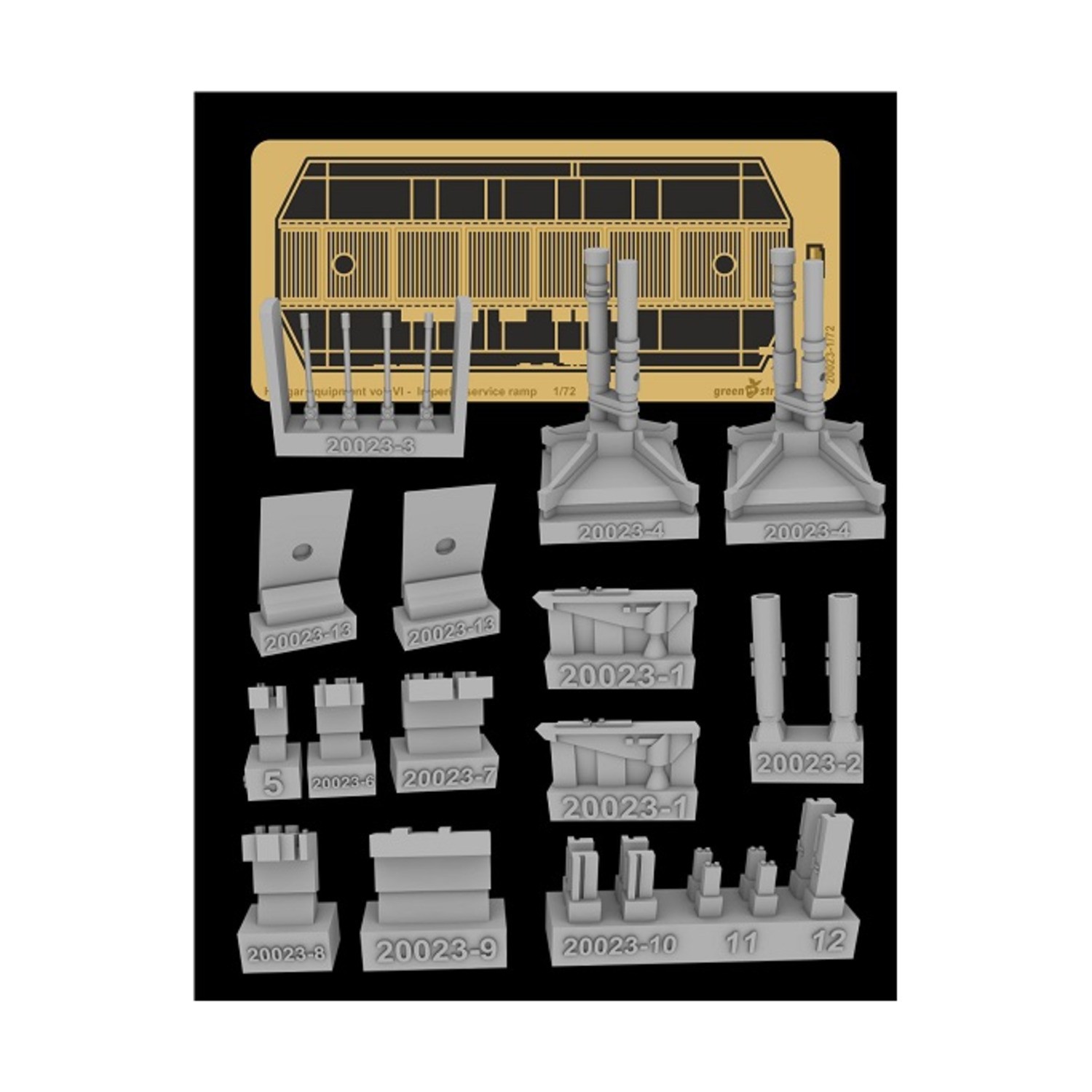 Greenstraw Modelling Ac  Hangar Equipment Volume VI - Imperial Service Ram New
