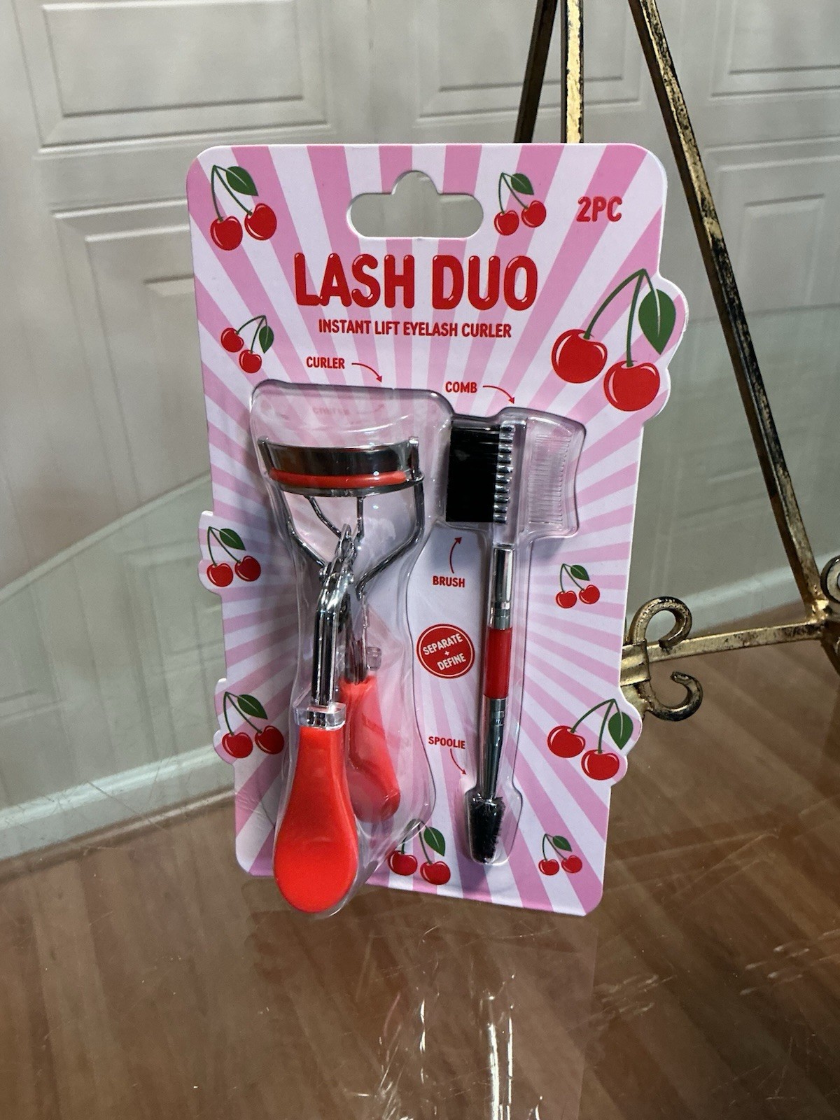 NEW Precision Beauty Pro Tools Eyelash Curler & Brow Tool Kit.