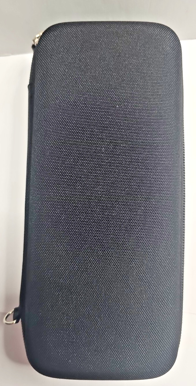 Hardshell Case Zipper Black 3" X 8.25" Inside Space Storage Holder Protection