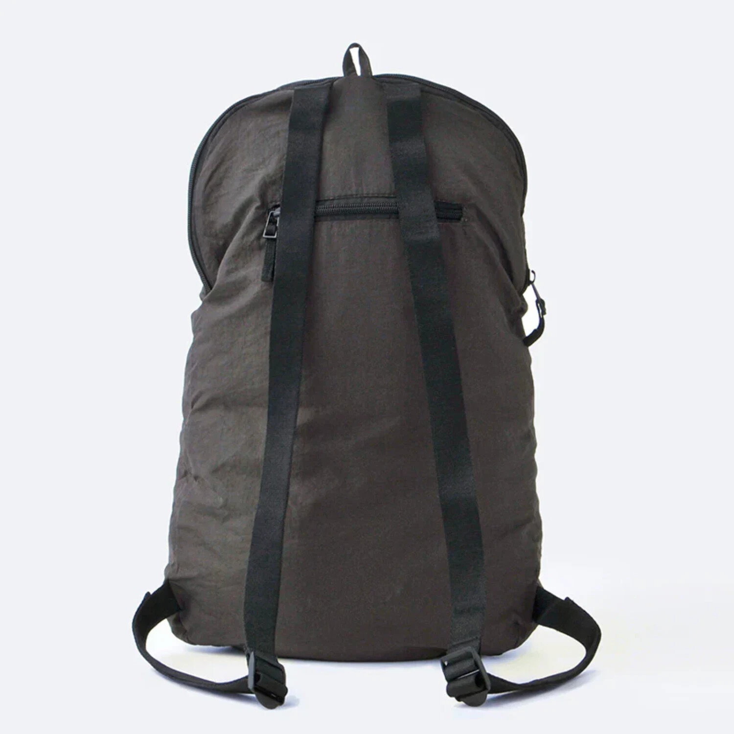 Standard Products Foldable Backpack - Grey Nylon - Lightweight Travel Bag