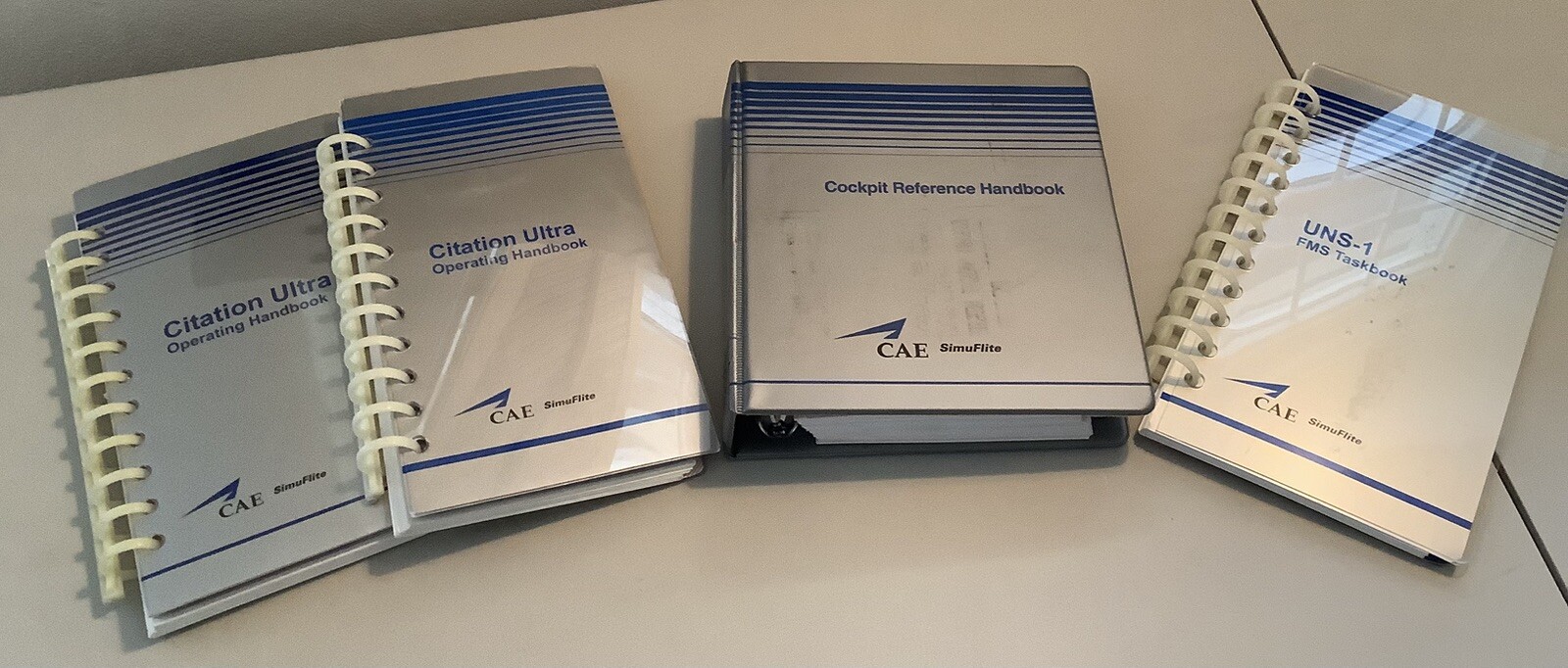 Simuflight Citation Ultra & Cockpit Ref. Handbook & Flight Management Taskbook
