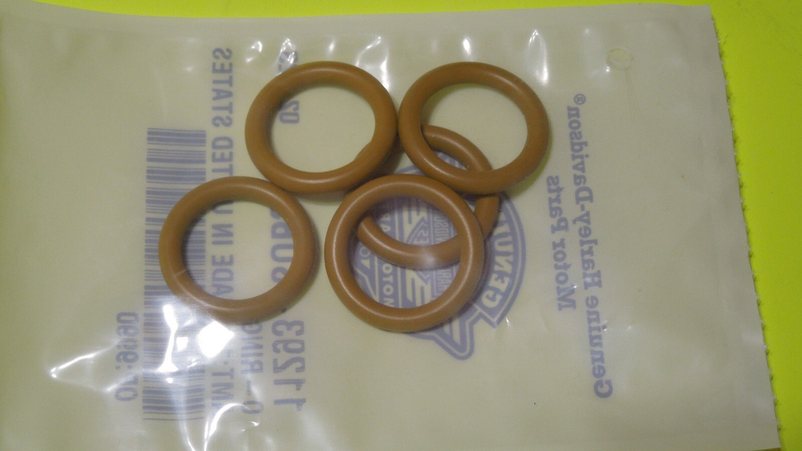5 NOS OEM Harley Davidson Push Rod / Oil Pump Assembly O-Rings P/N 11293-SUB5
