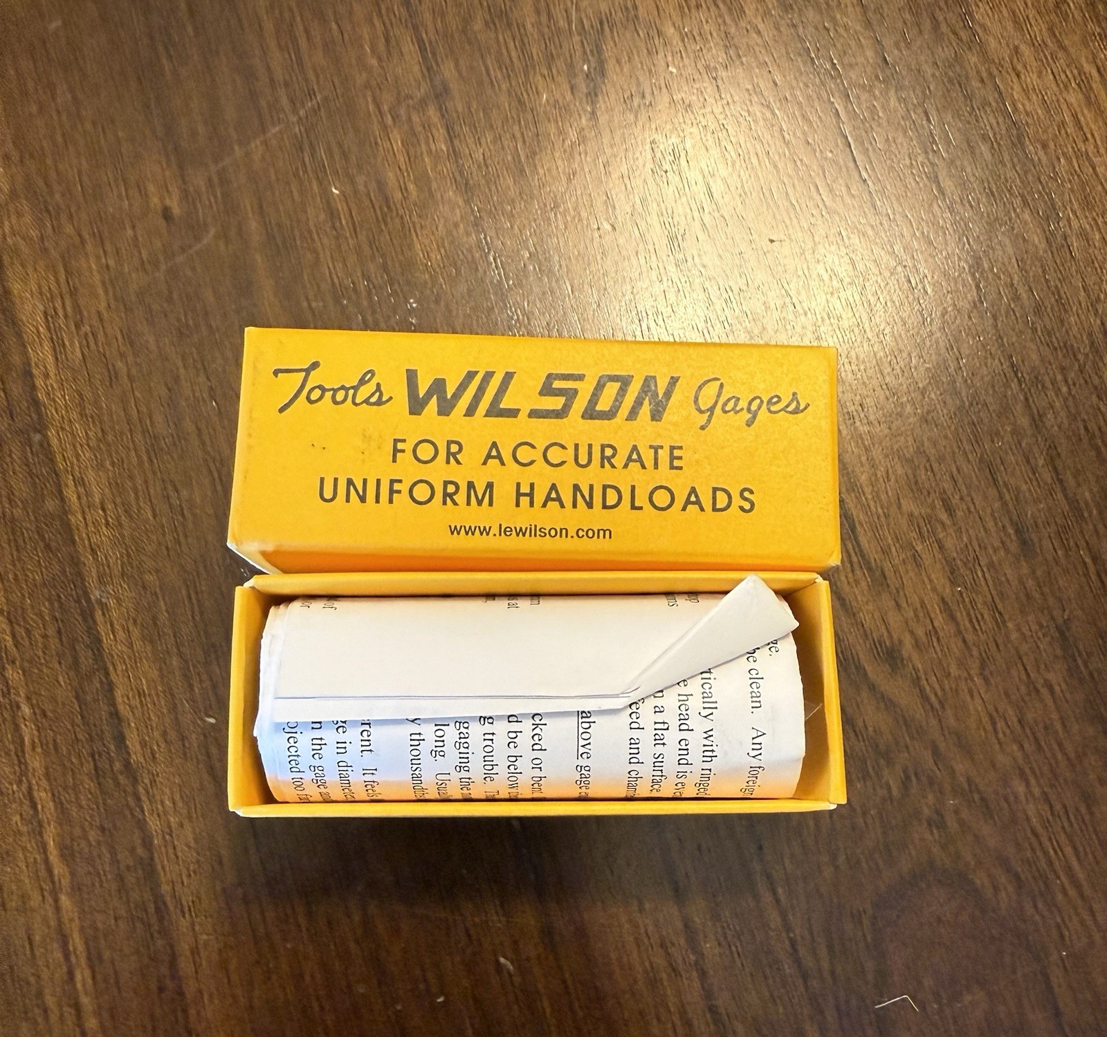 L.E. Wilson Reloading Cartridge Gauge 45 ACP PMG-45A