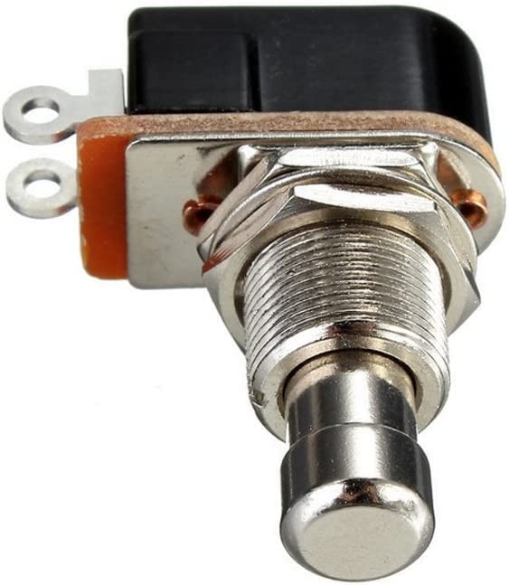 Gebildet 2pcs Momentary Soft Touch Foot Switch Normally Open SPST 2 Silver