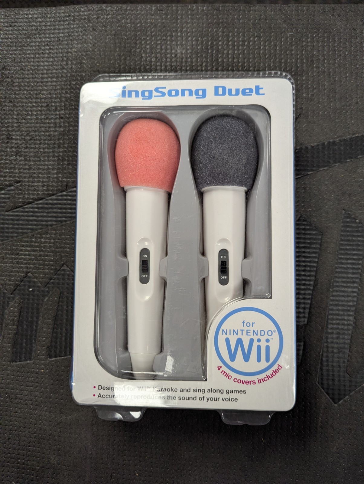 DREAMGEAR WII SINGSONG DUET DUAL MICROPHONES FOR WII KARAOKE GAME SEALED