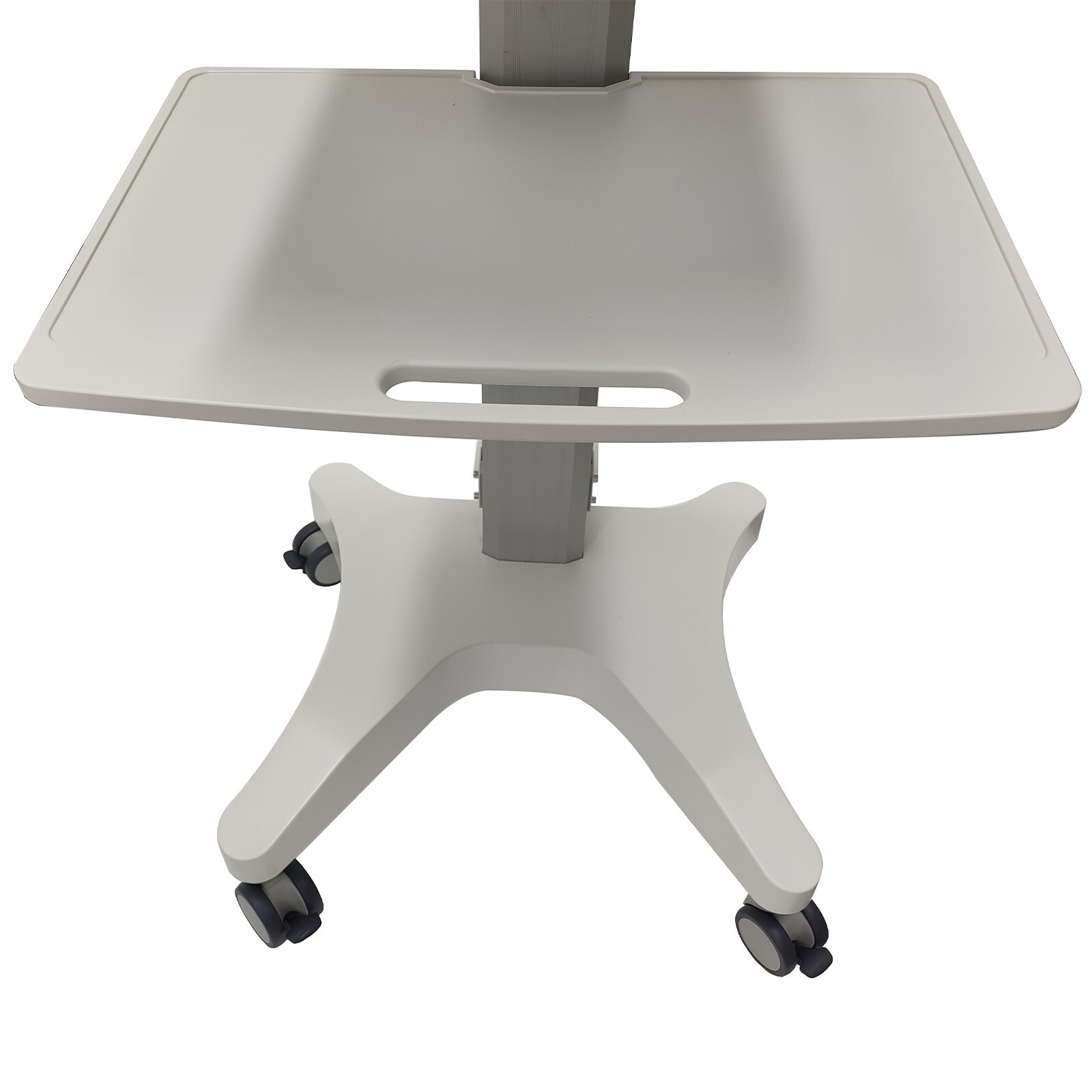 Floor Stand Movable Workbench Computer Cart Mobile Workstation Monitors Support