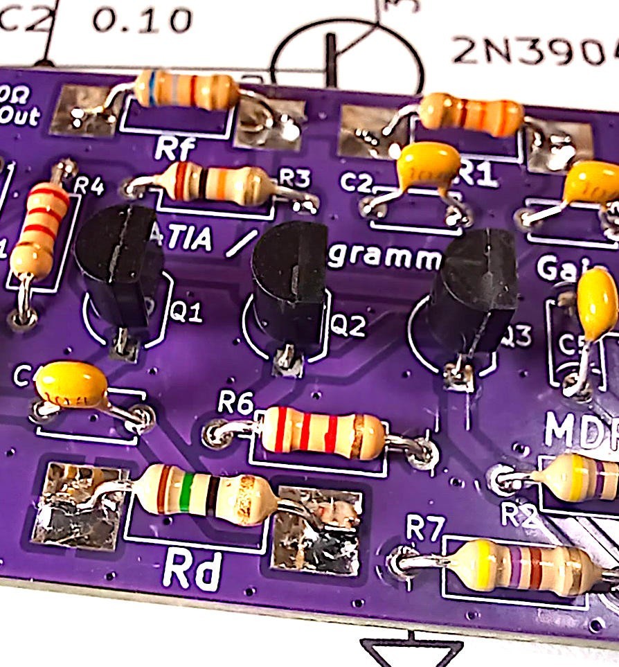 PG-TIA-2 IF Amplifier / HF Broadband Termination Insensitive / Settable Gain