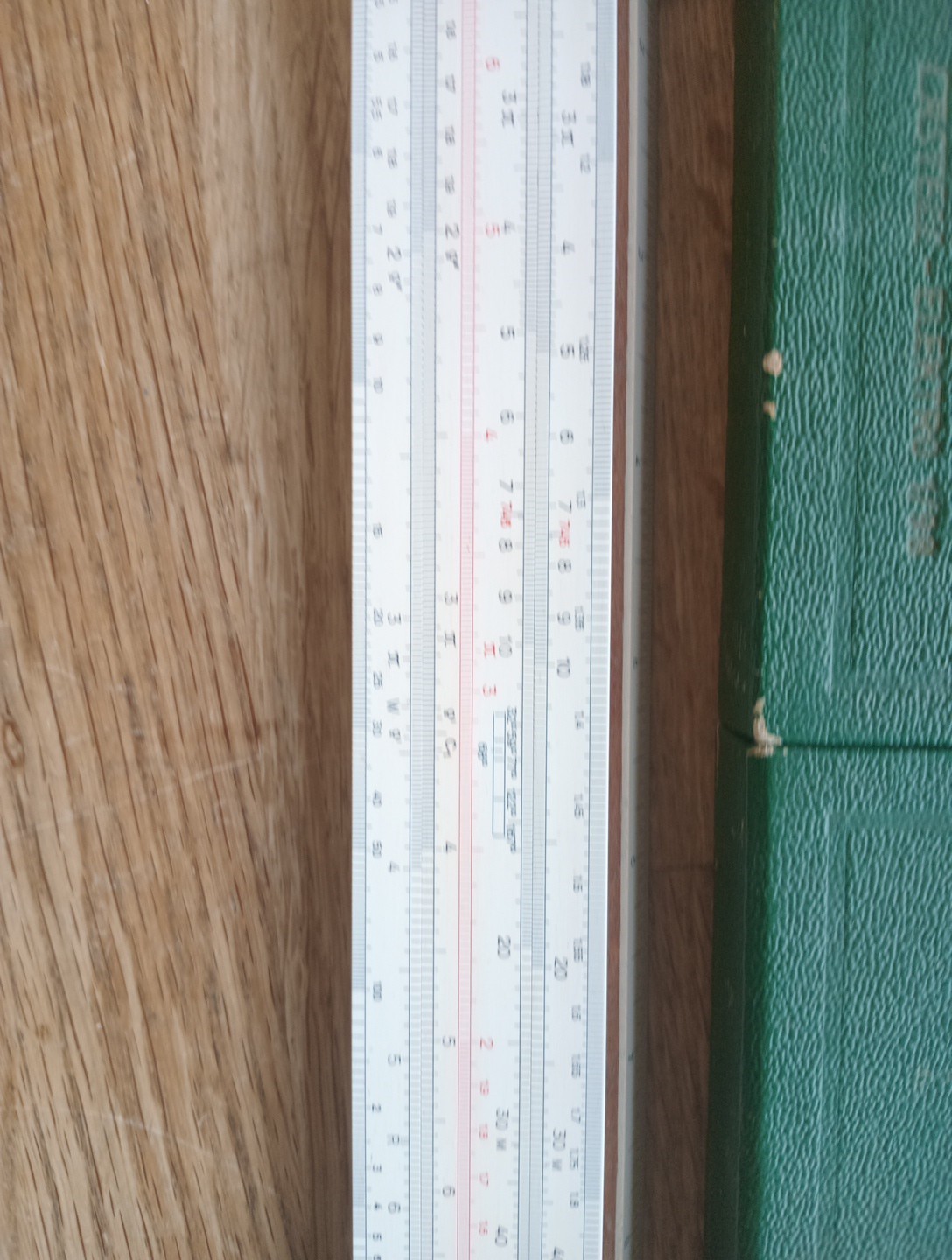 Fab Vintage Faber Castell 1/98 Elektro Slide Rule In Case Made In Germany