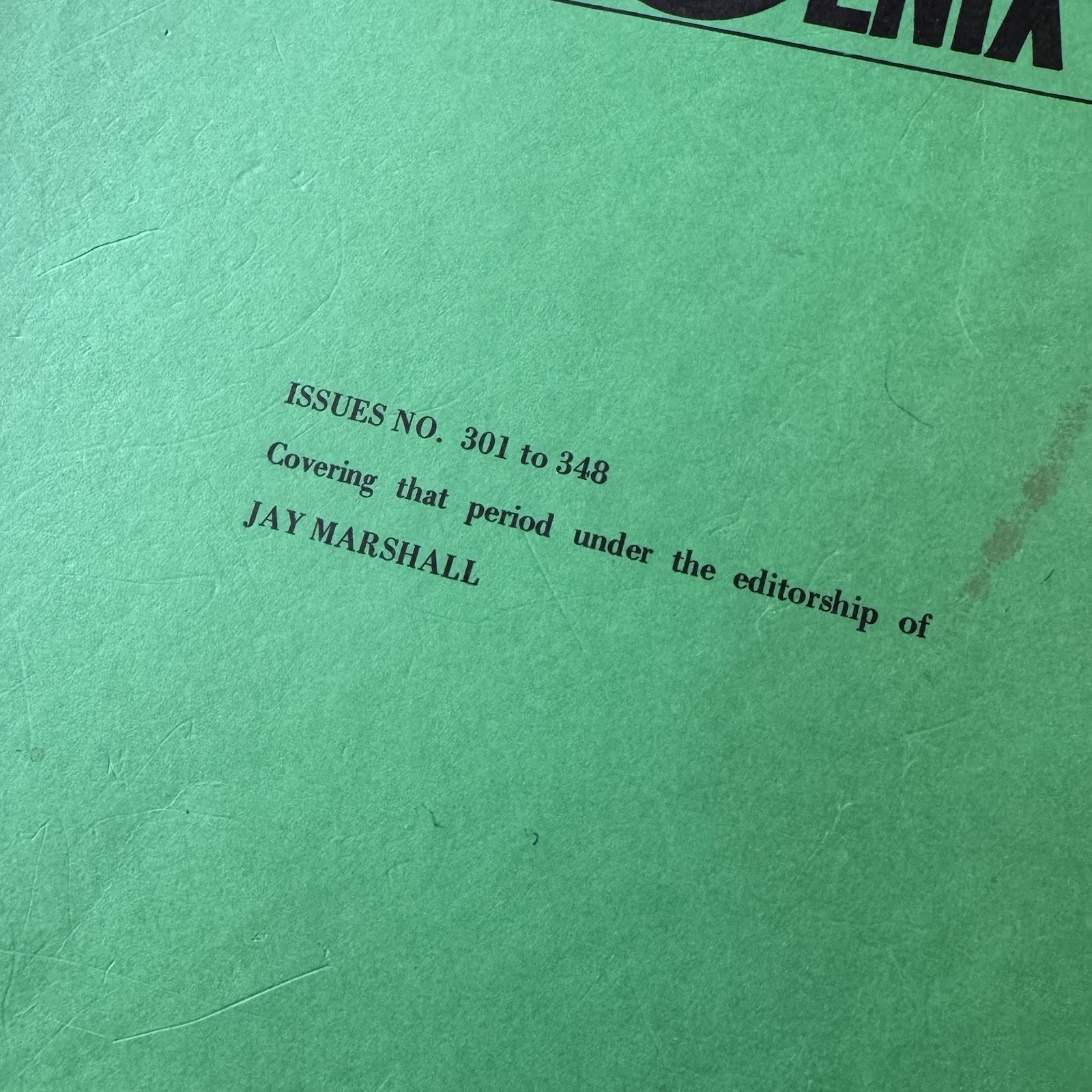 The New Phoenix Issues 301 to 348 Magic Inc Bound Compilation Jay Marshall Trick
