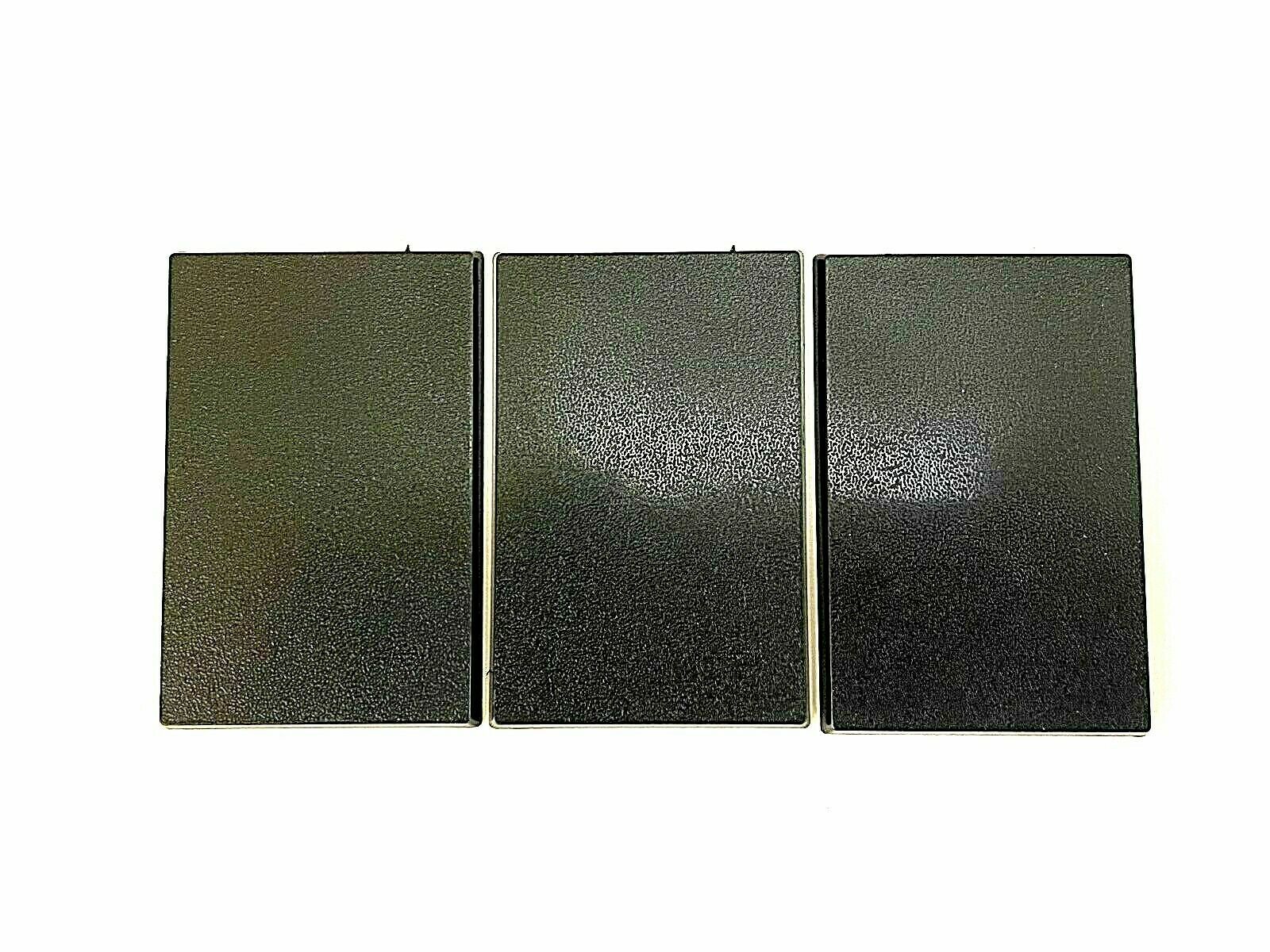 Lot of 3 60mm x 100mm Rectangle Bases Used For Warhammer Fantasy Warmachines