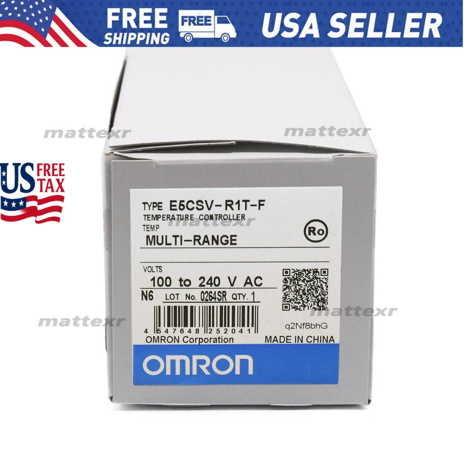 Brand New In Box Omron E5CSV-R1T-F E5CSVR1TF Temperature Controller