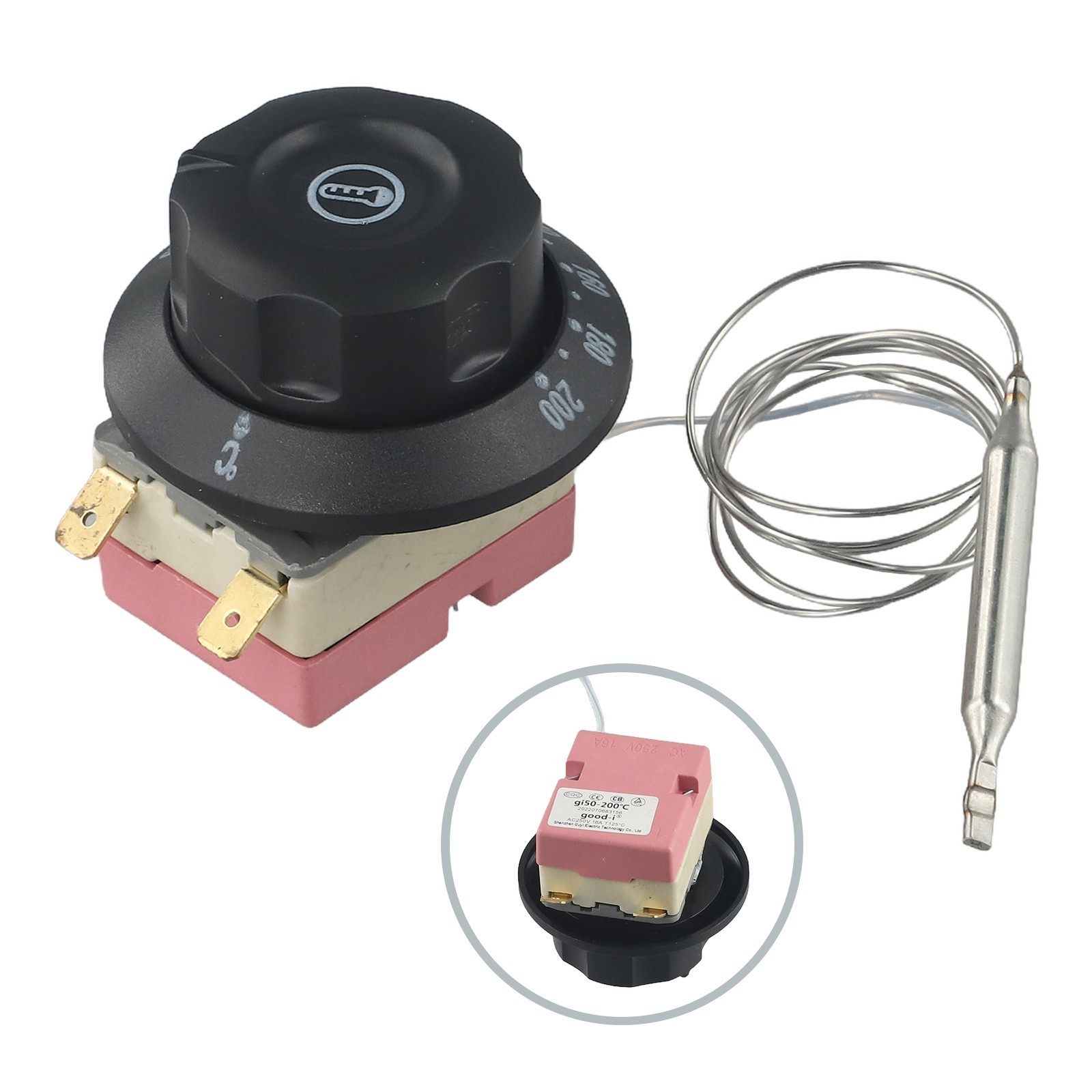 Easy to use Adjustable Temperature Controller Switch for Electric Oven