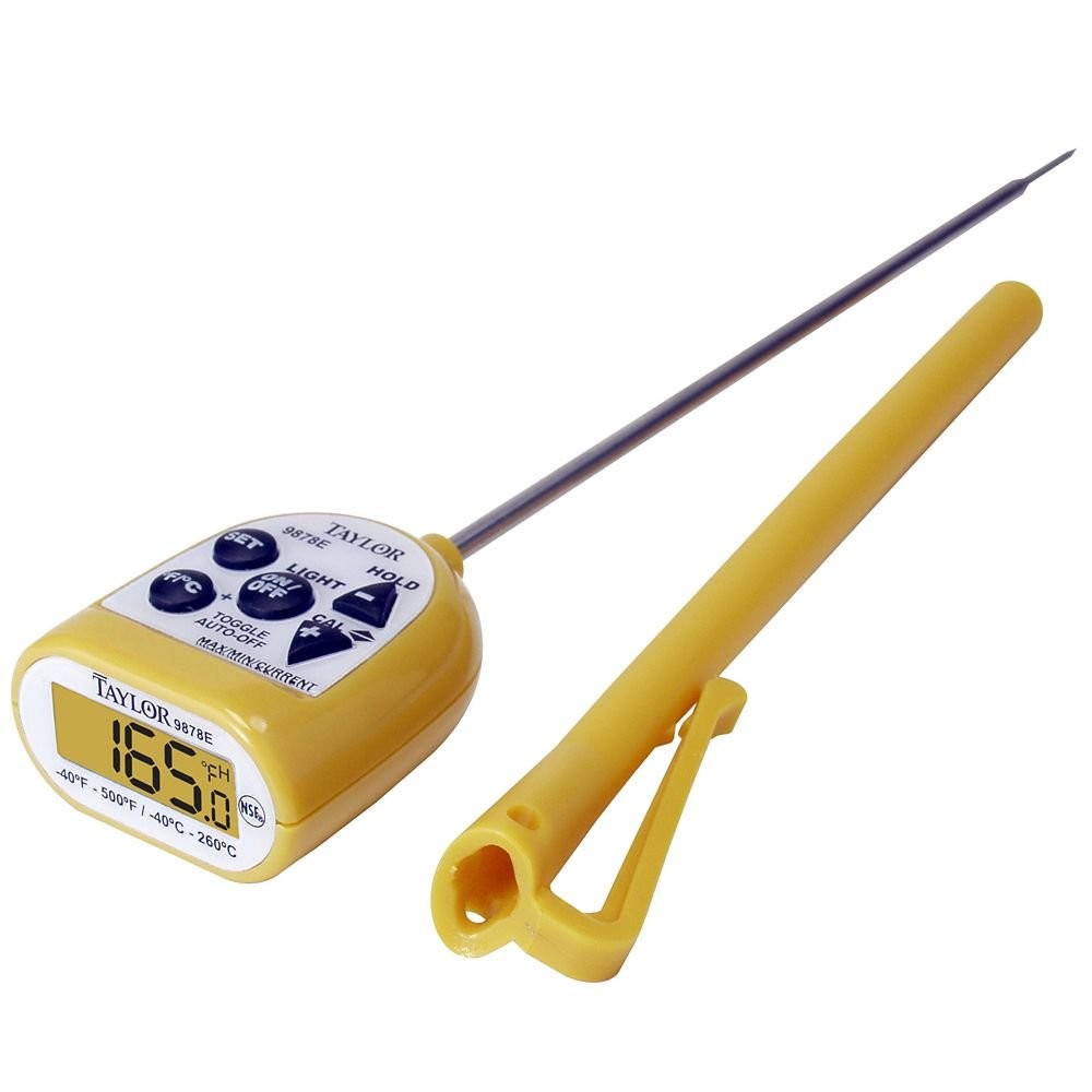 TAYLOR FIVE STAR SLIM LINE POCKET THERMOMETER #9878E