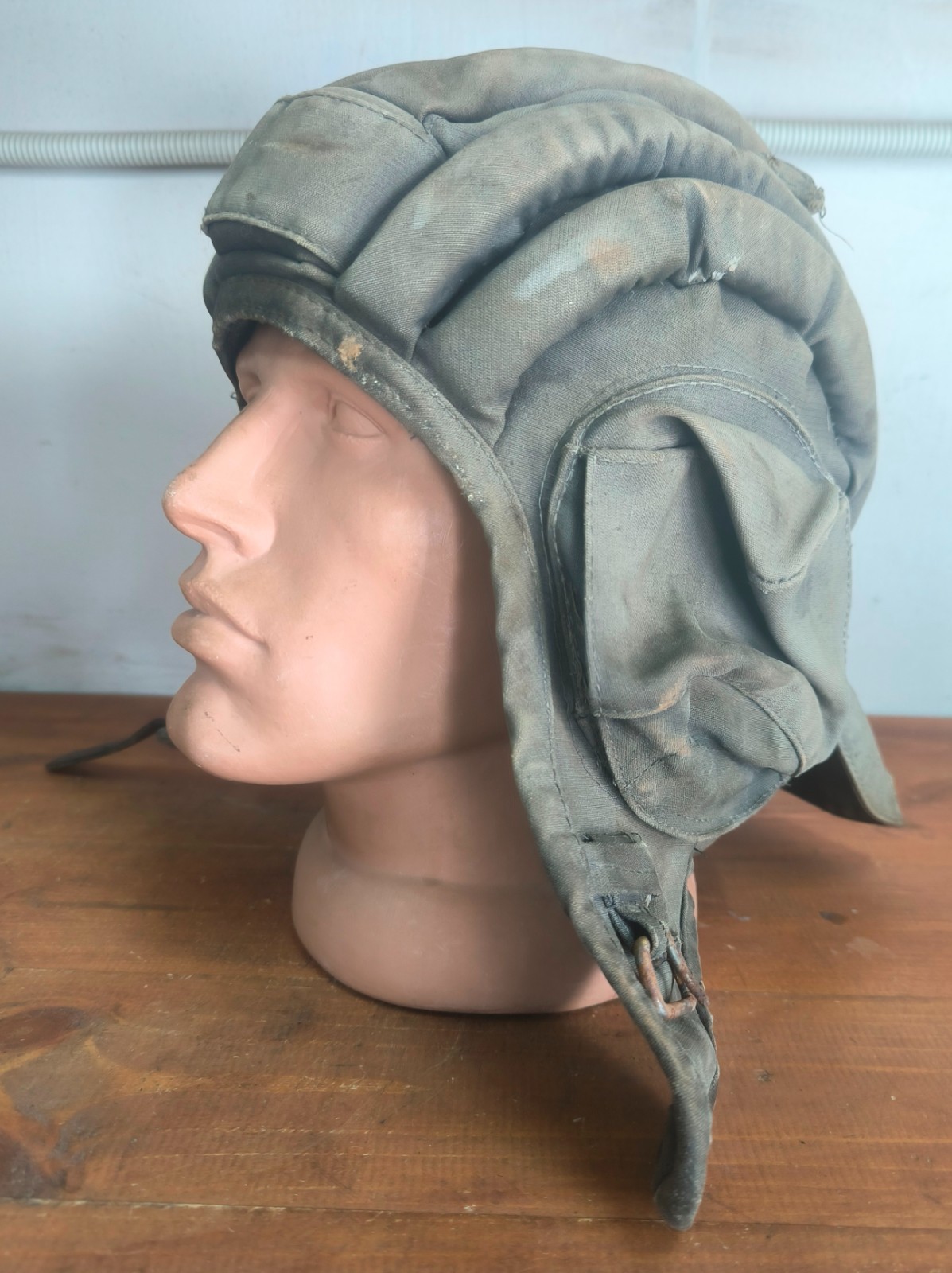 Tanker tankman Tank Cap Helmet  Ukraine Original Vintage SUMMER