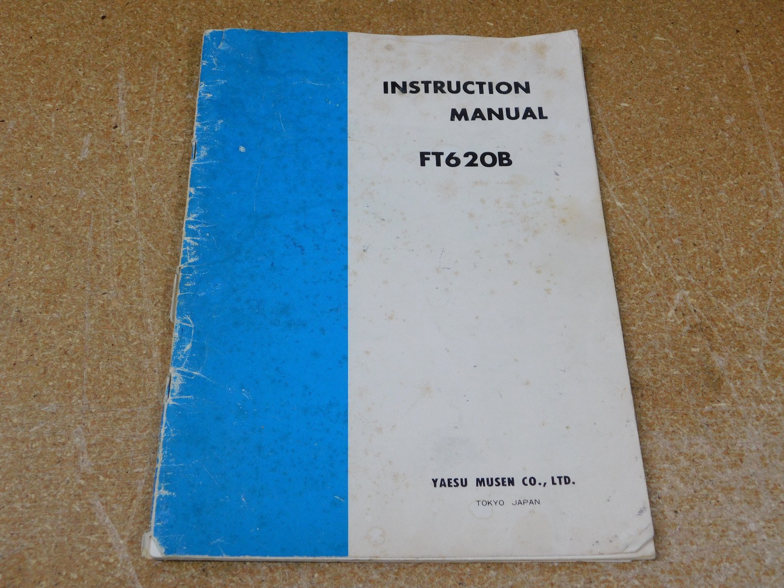 Yaesu FT620B Ham Radio VHF SSB Transceiver User Manual + Schematics (original)