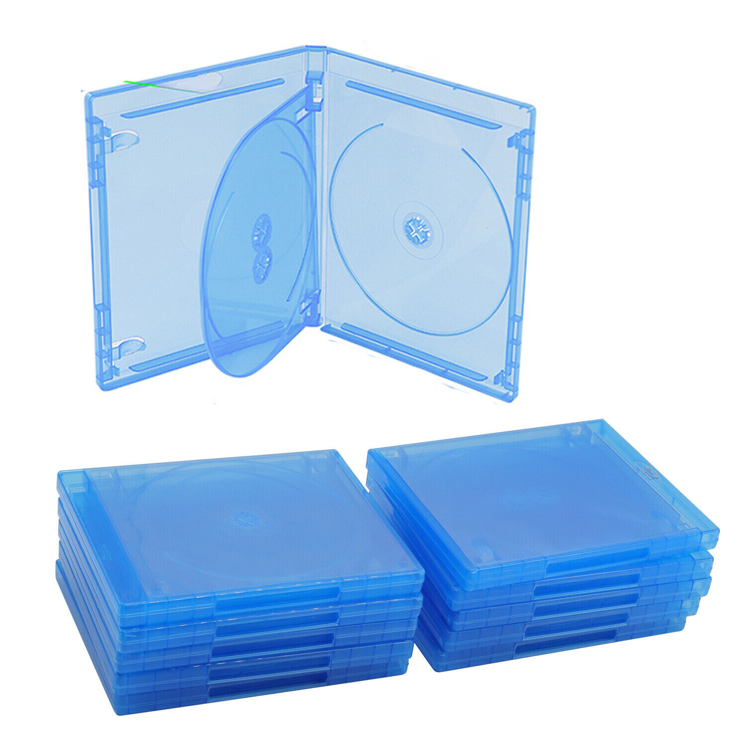1 Standard 3 Discs Replacement Cases 20 Pack Brand For Blu-Ray Dustcover