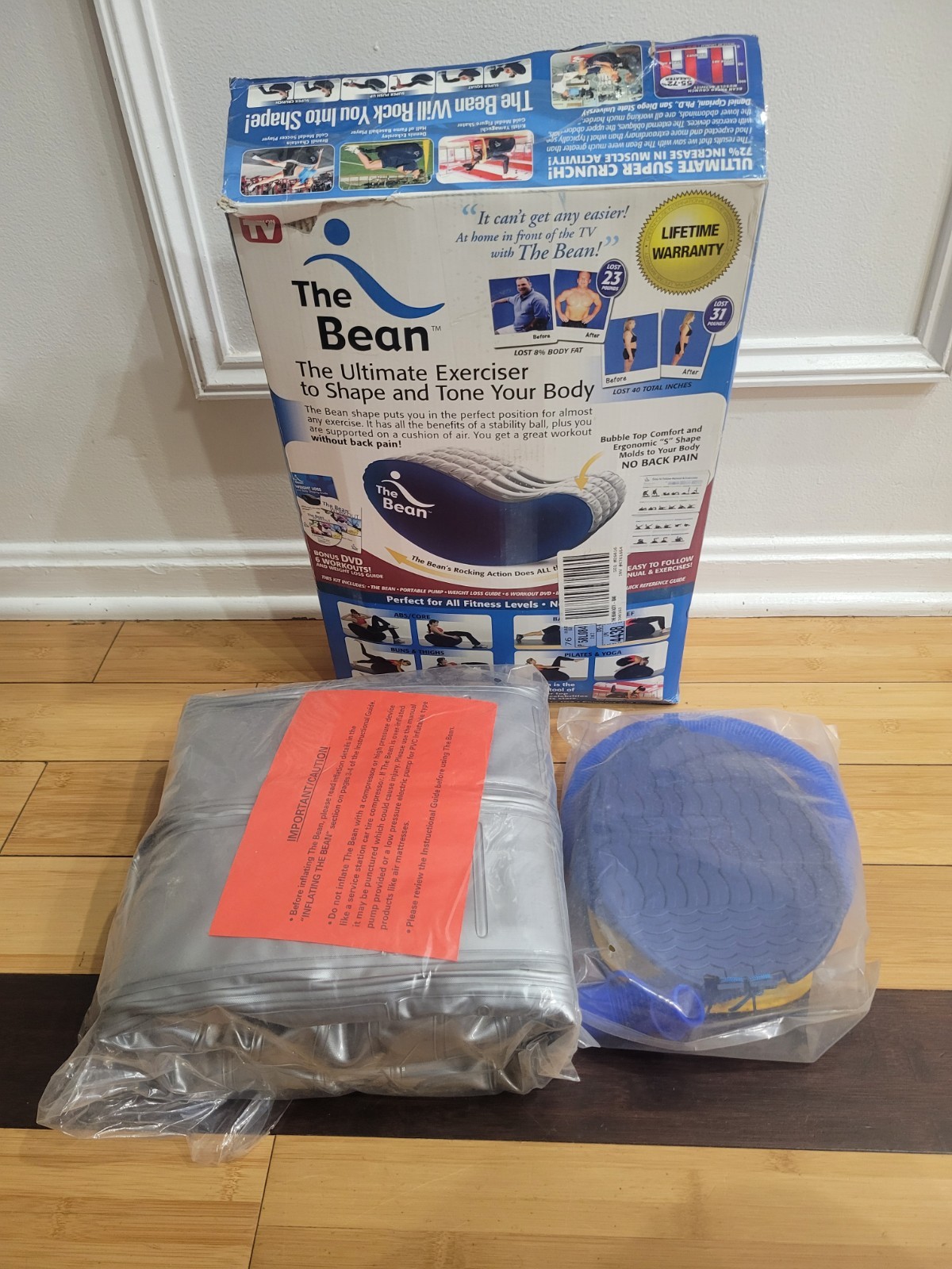 The Bean Ultimate Exerciser Shape Tone Body Rocking Action